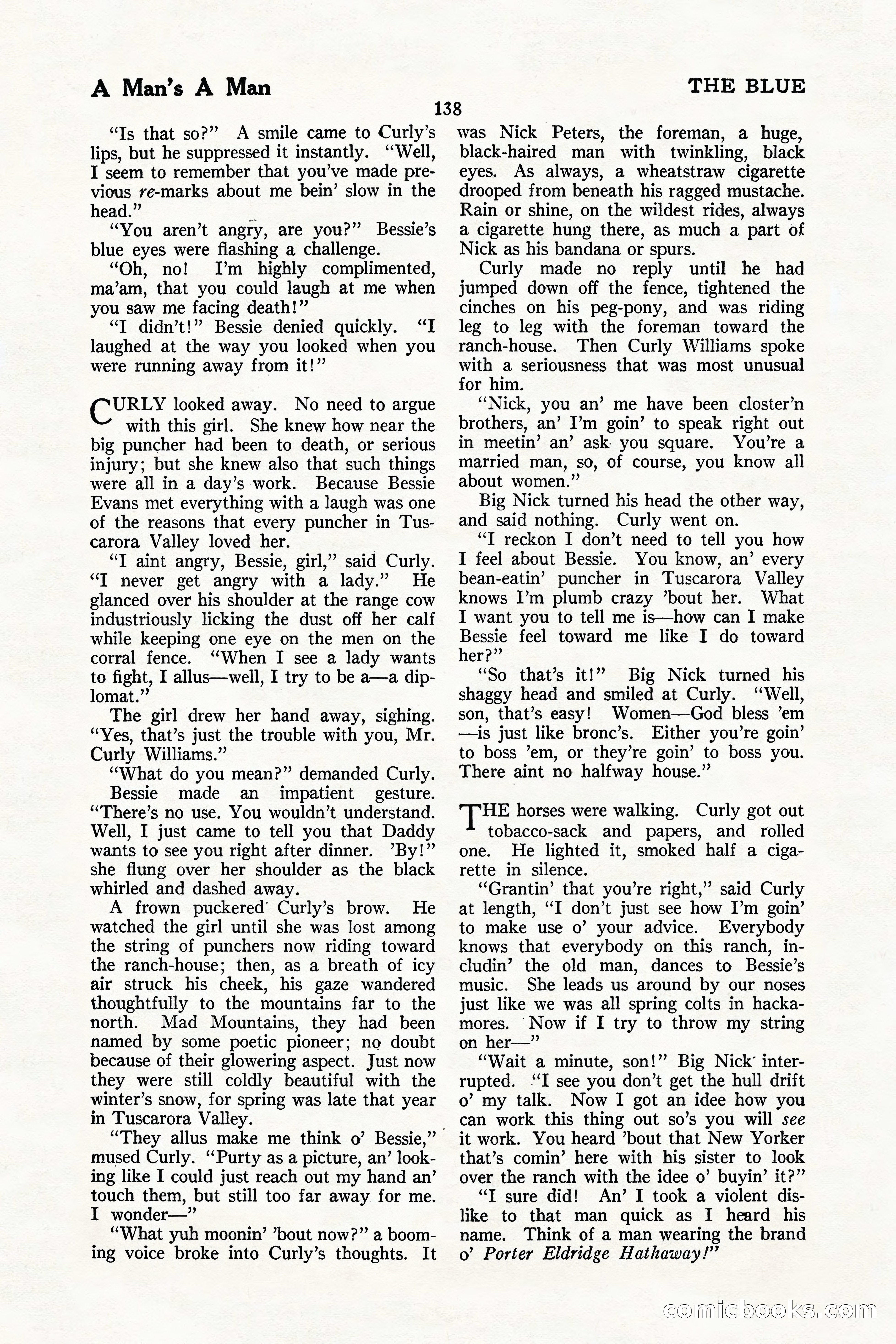 The Illustrated Blue Book Magazine, July 1926 — page 140 of 204