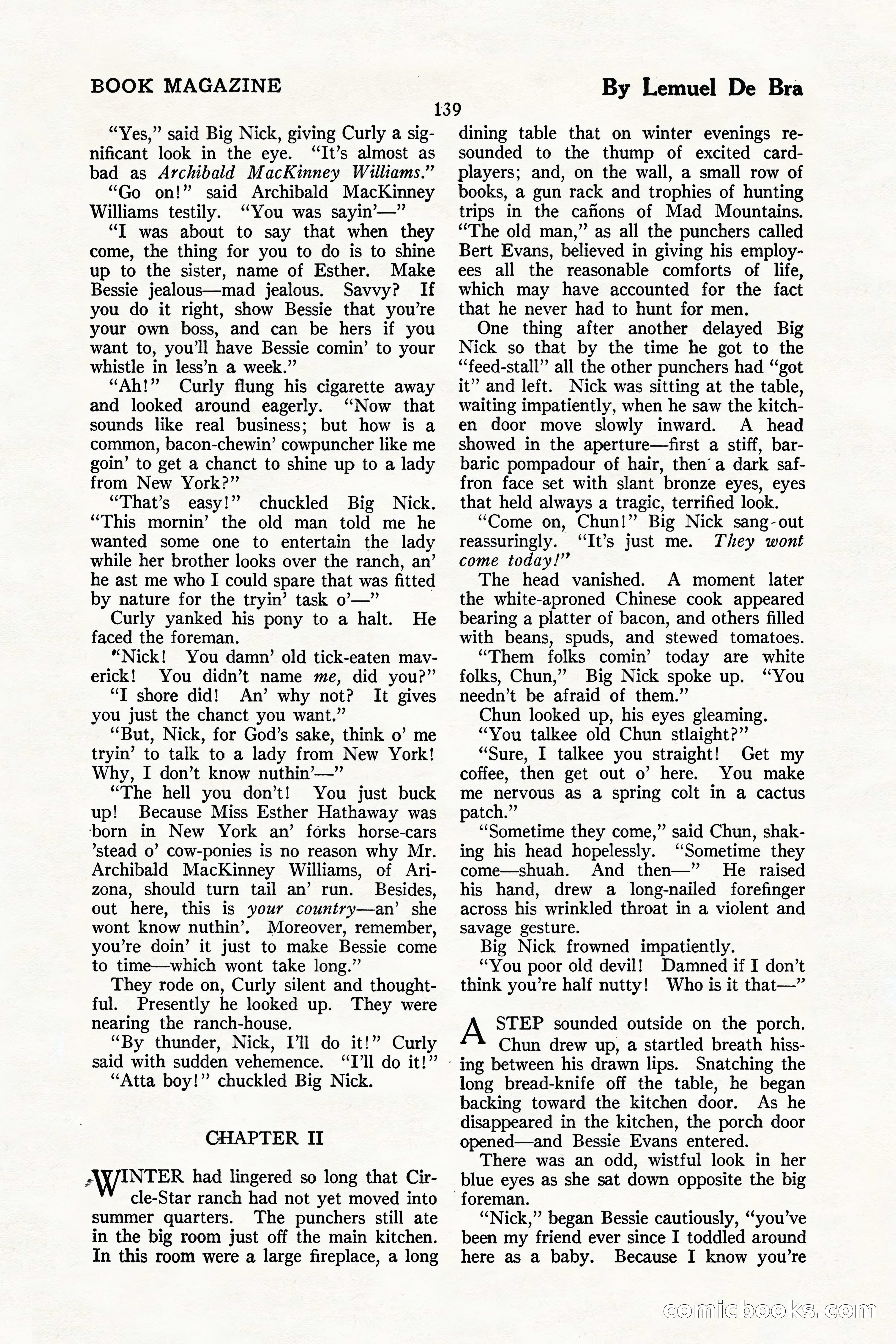 The Illustrated Blue Book Magazine, July 1926 — page 141 of 204