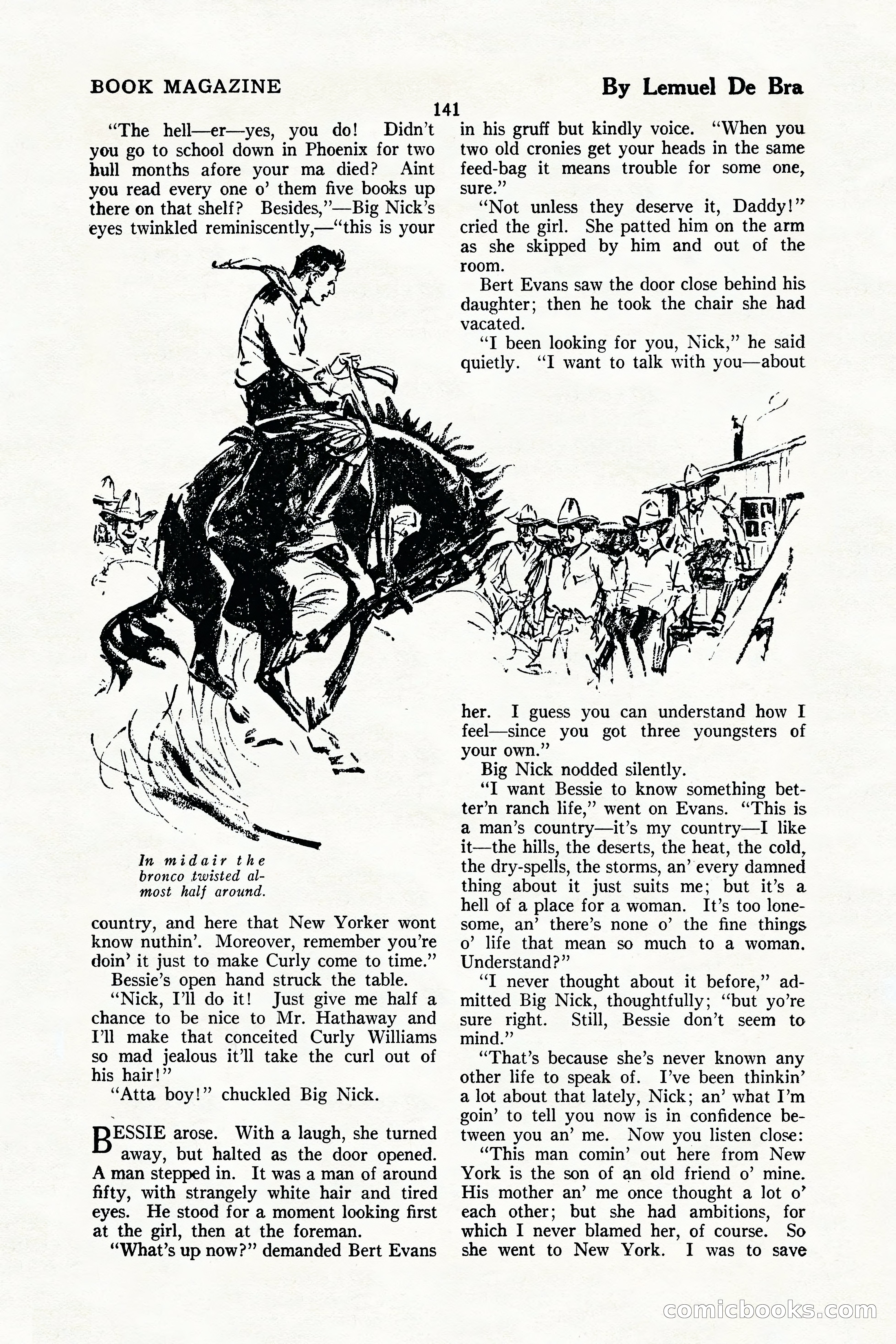 The Illustrated Blue Book Magazine, July 1926 — page 143 of 204