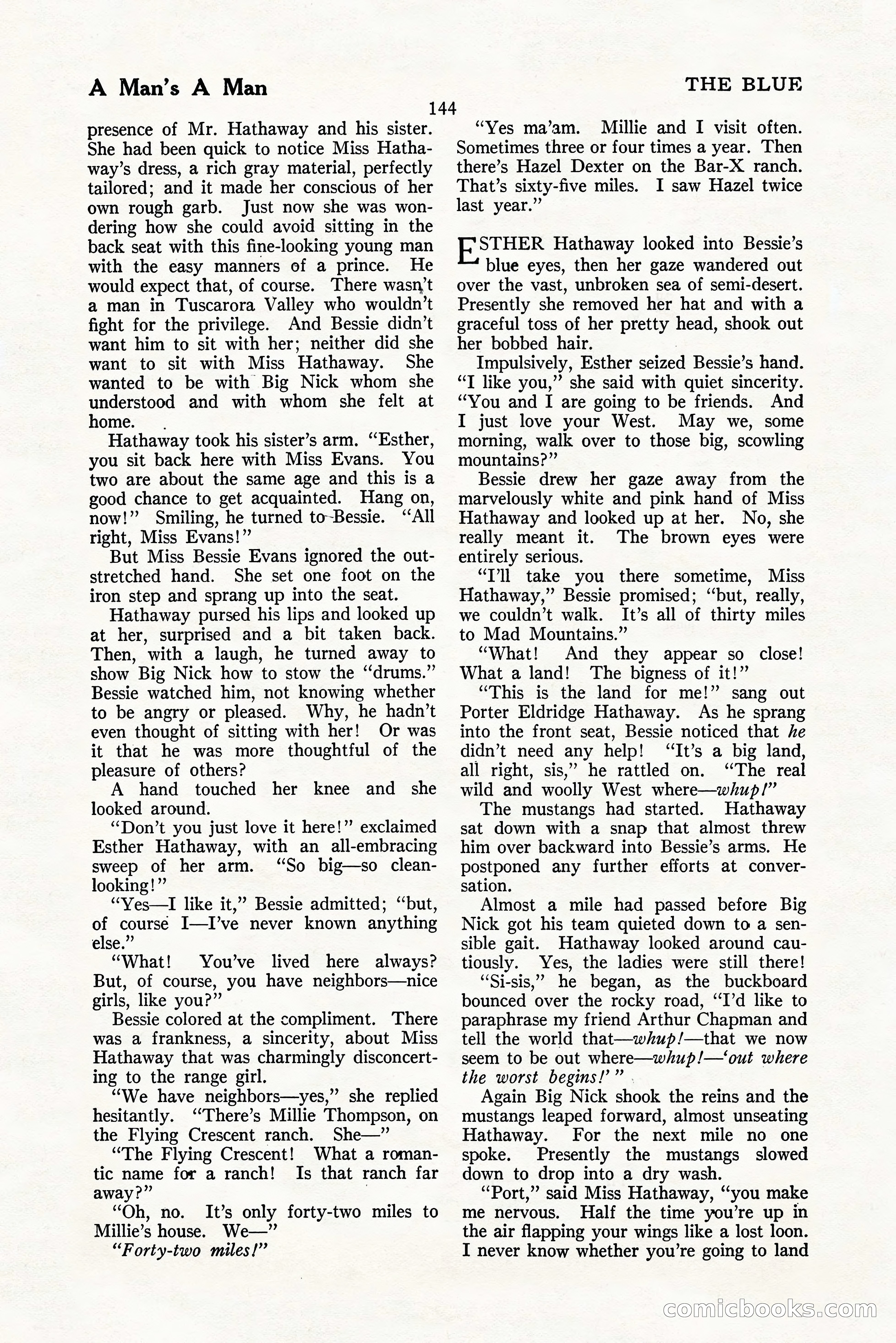 The Illustrated Blue Book Magazine, July 1926 — page 146 of 204