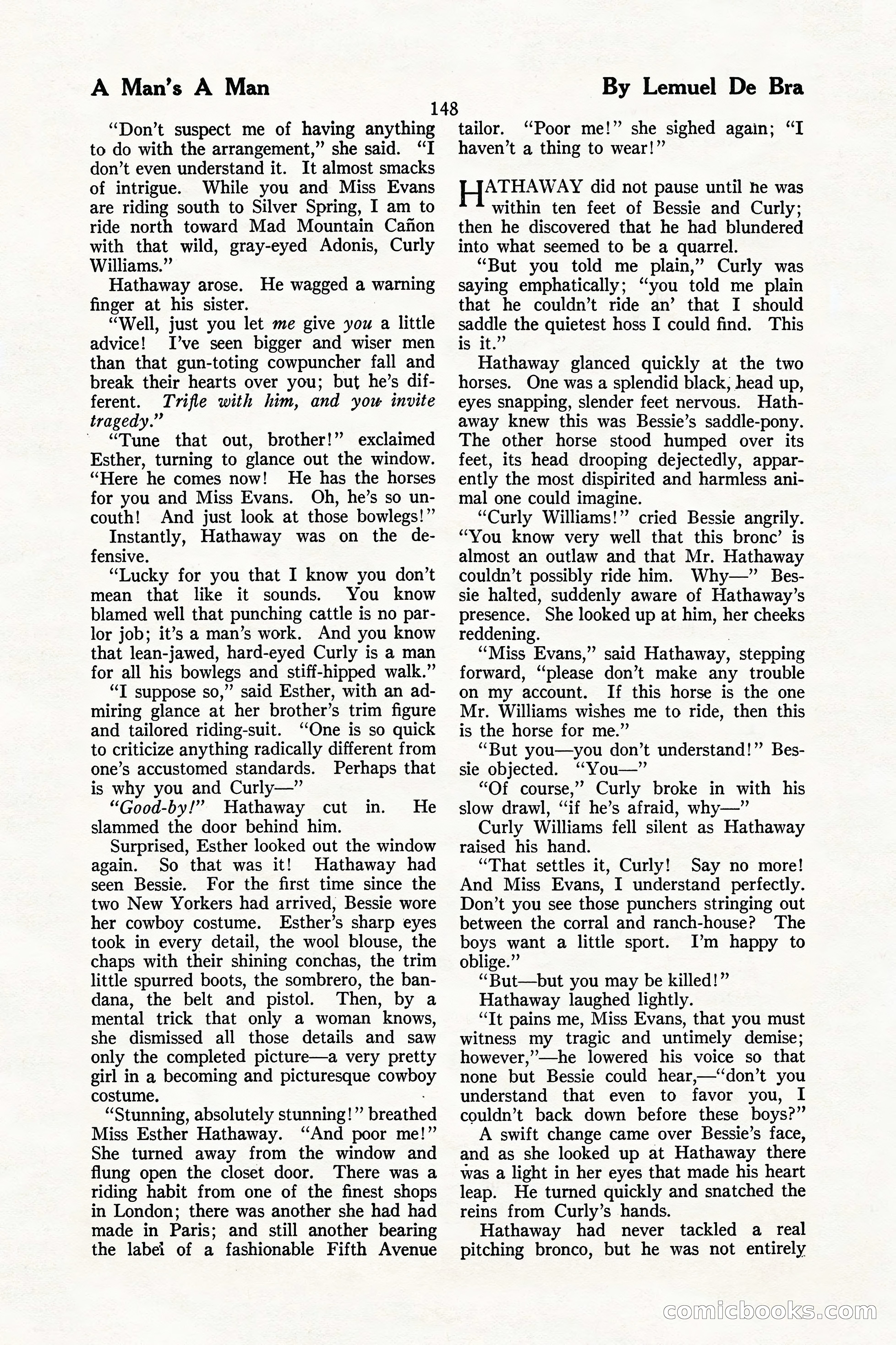 The Illustrated Blue Book Magazine, July 1926 — page 150 of 204