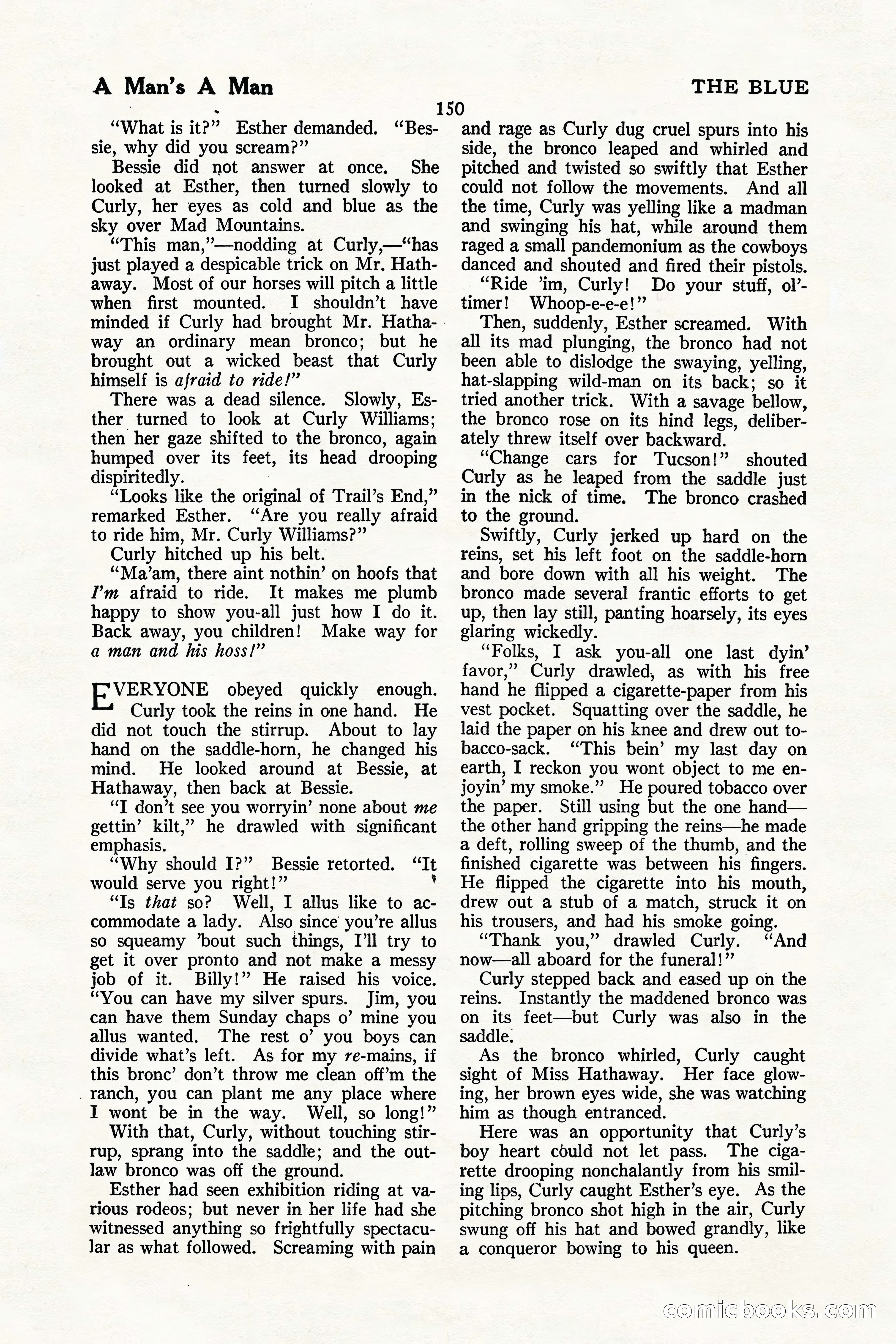 The Illustrated Blue Book Magazine, July 1926 — page 152 of 204