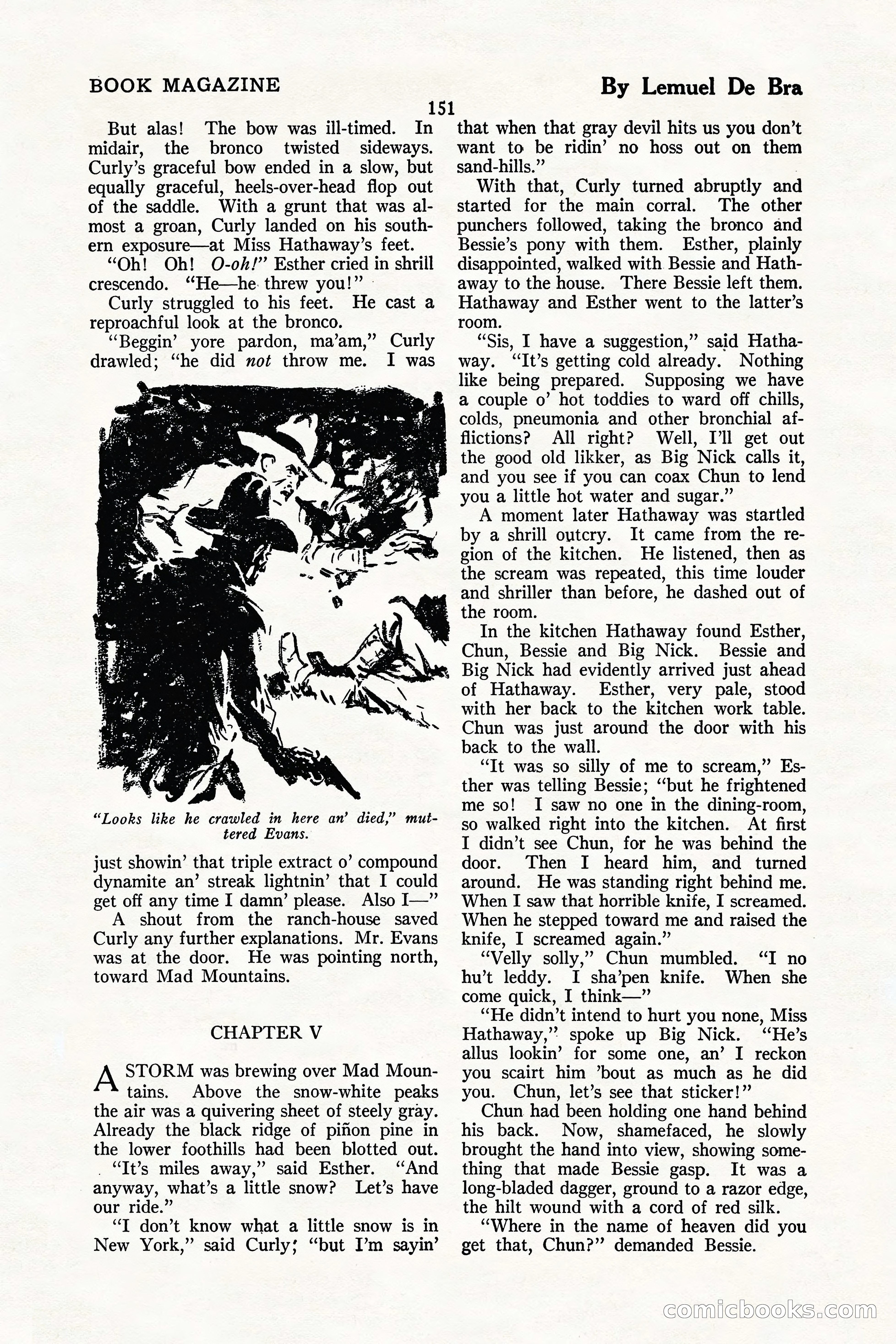 The Illustrated Blue Book Magazine, July 1926 — page 153 of 204