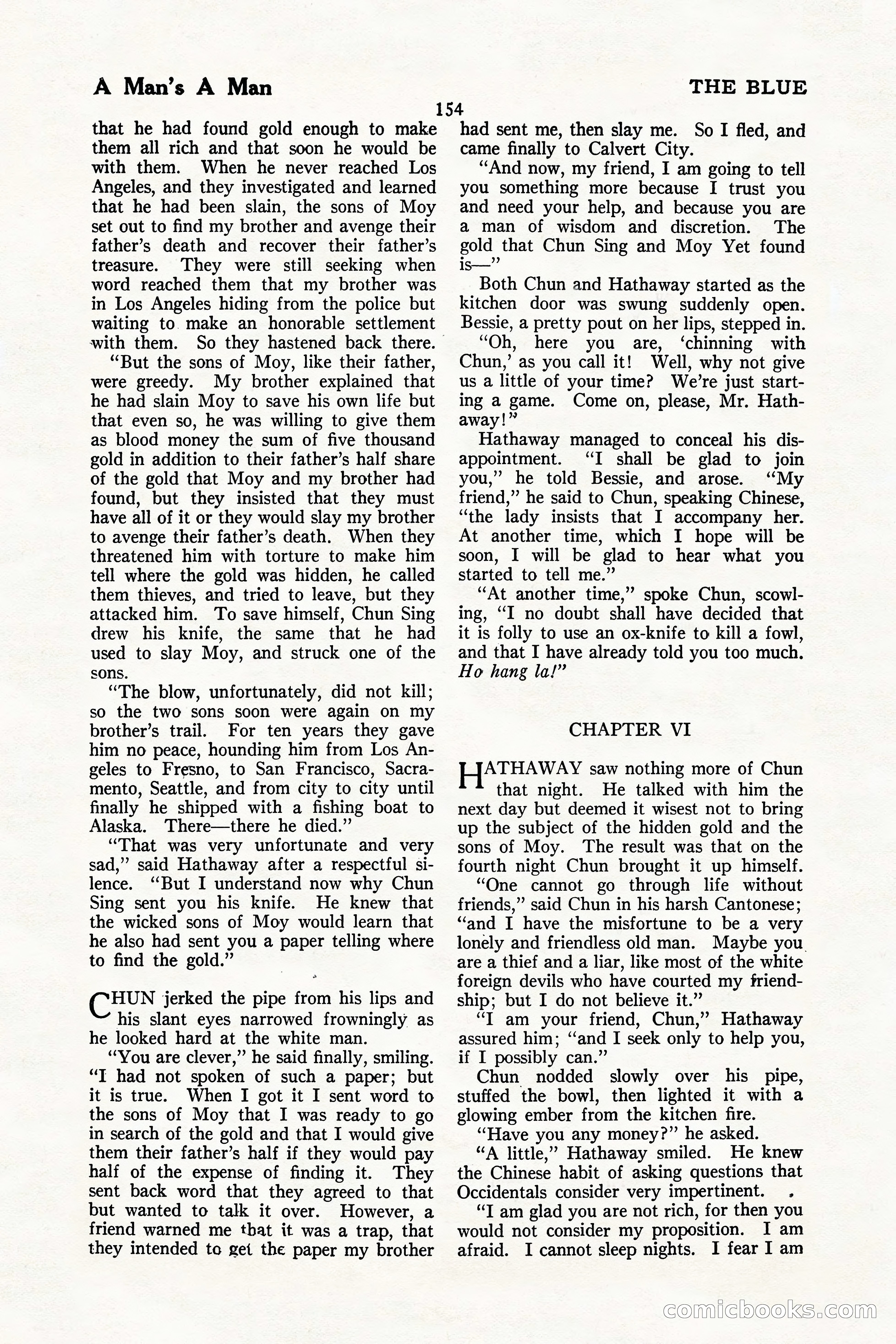 The Illustrated Blue Book Magazine, July 1926 — page 156 of 204