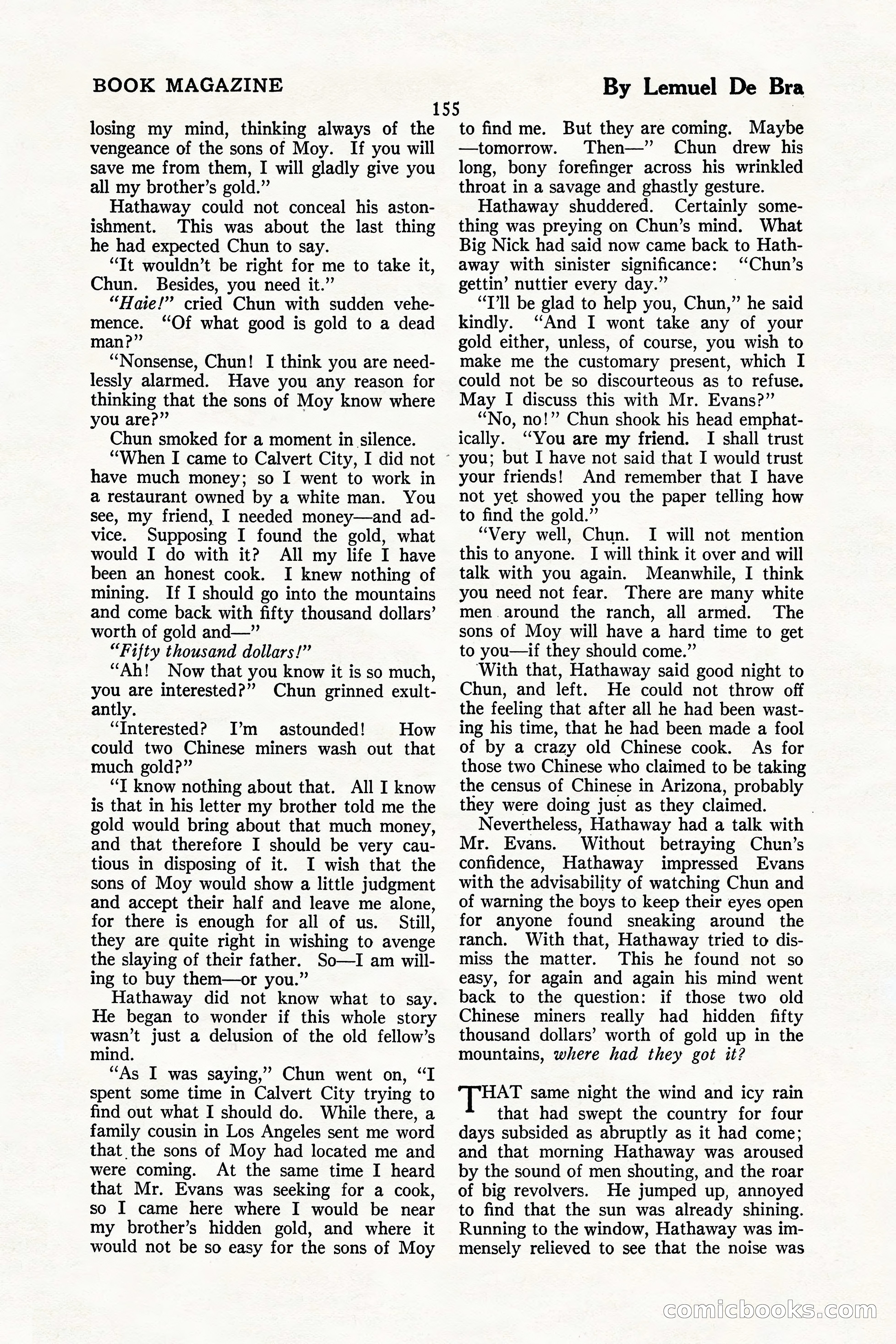 The Illustrated Blue Book Magazine, July 1926 — page 157 of 204