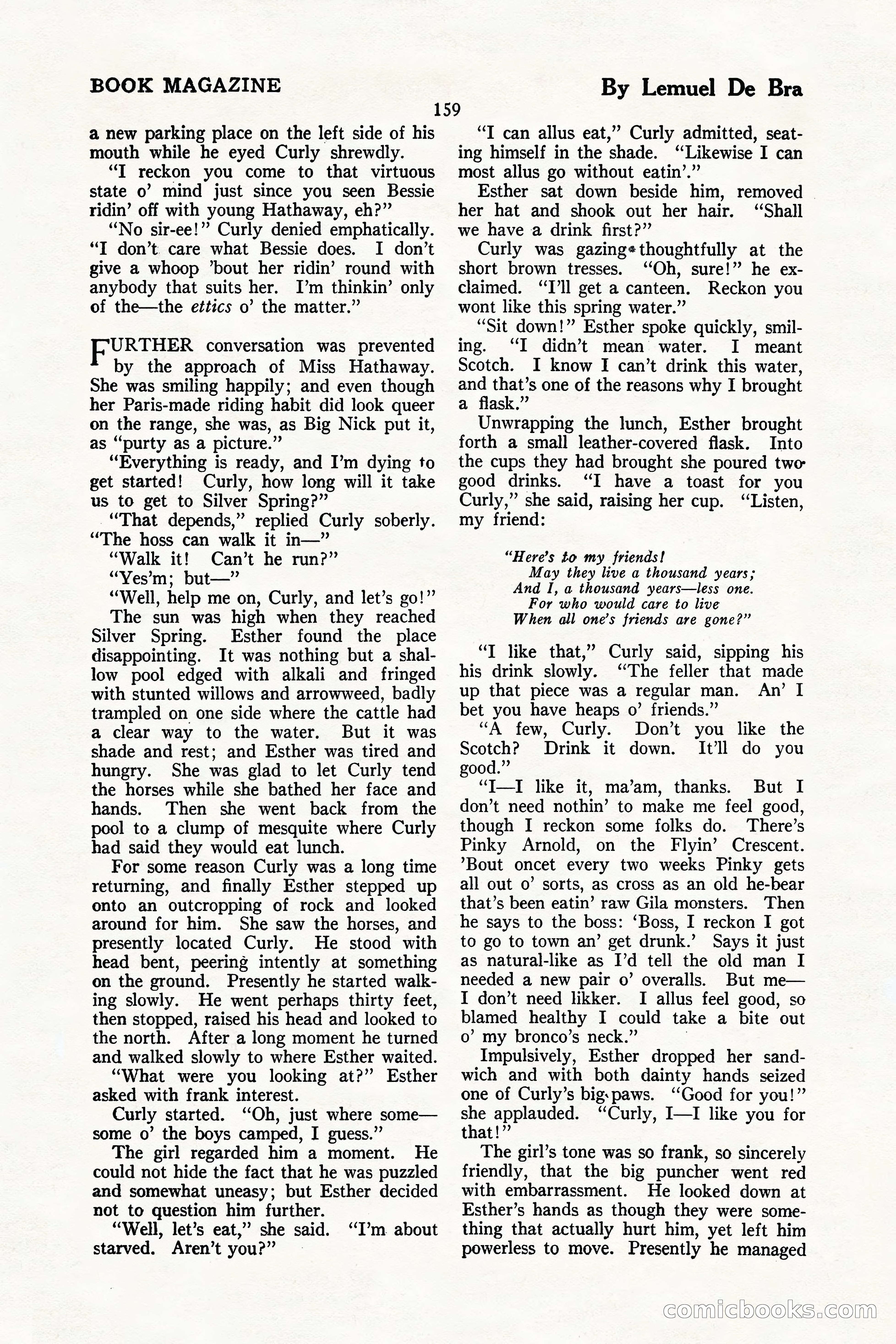 The Illustrated Blue Book Magazine, July 1926 — page 161 of 204