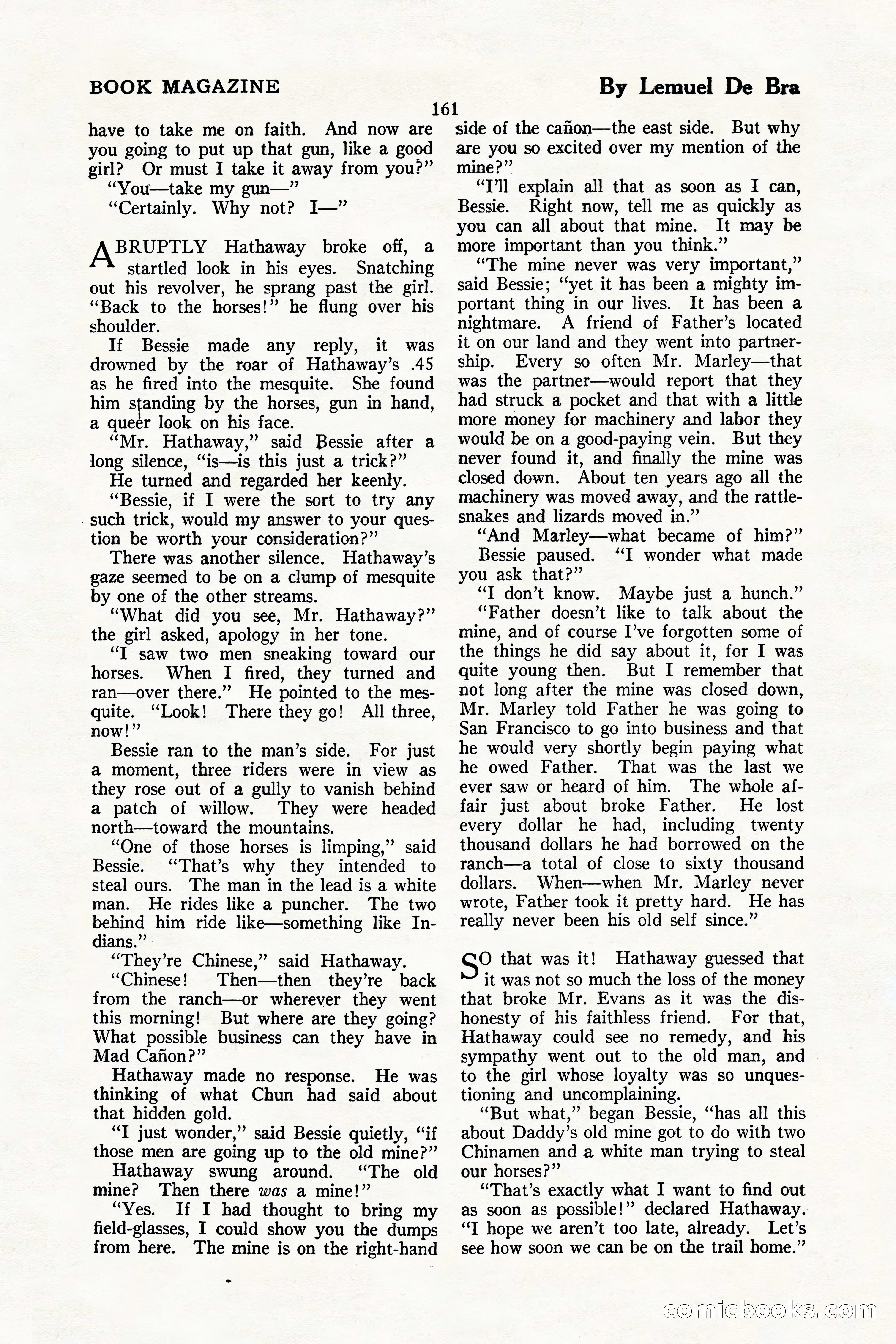 The Illustrated Blue Book Magazine, July 1926 — page 163 of 204