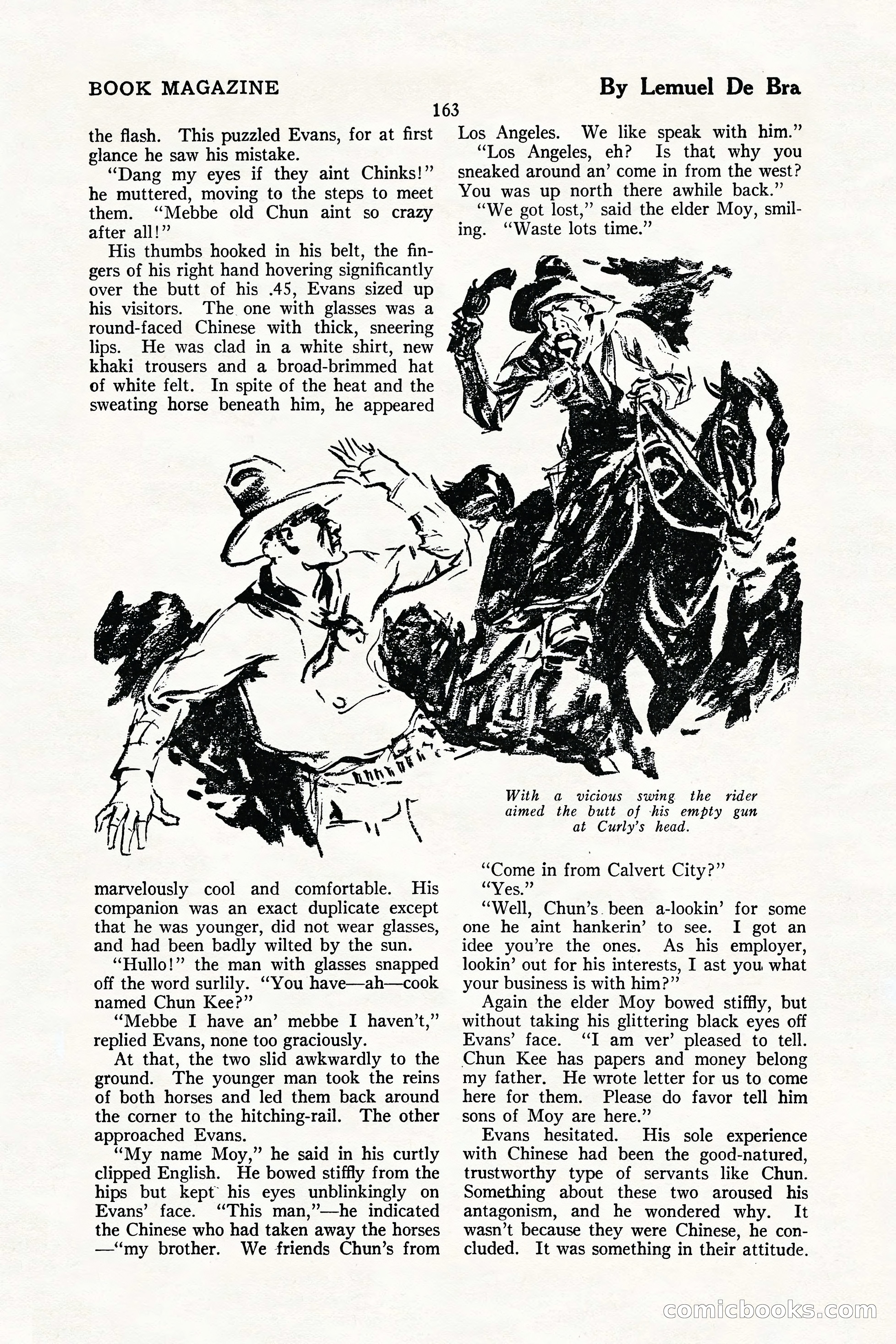 The Illustrated Blue Book Magazine, July 1926 — page 165 of 204