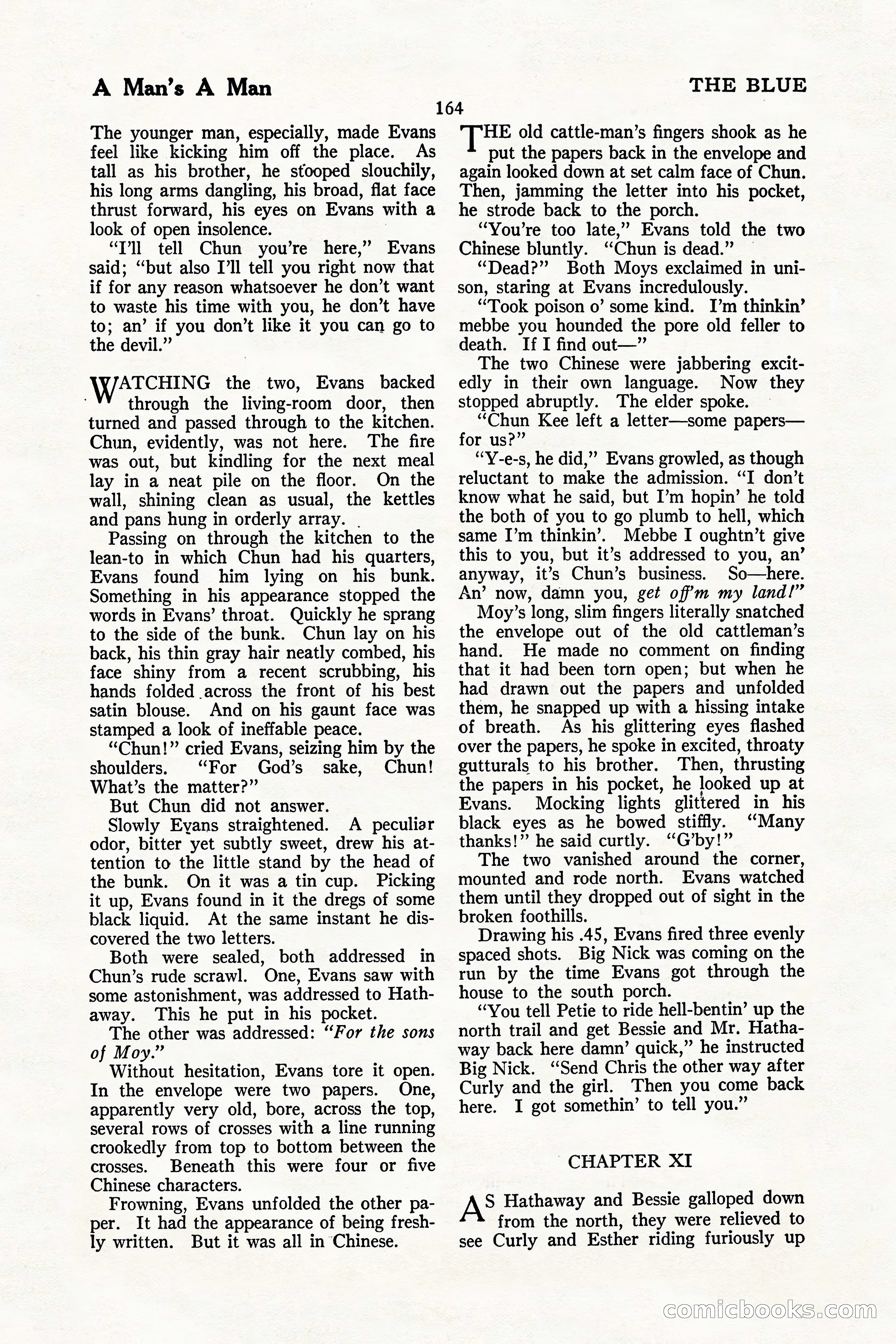 The Illustrated Blue Book Magazine, July 1926 — page 166 of 204