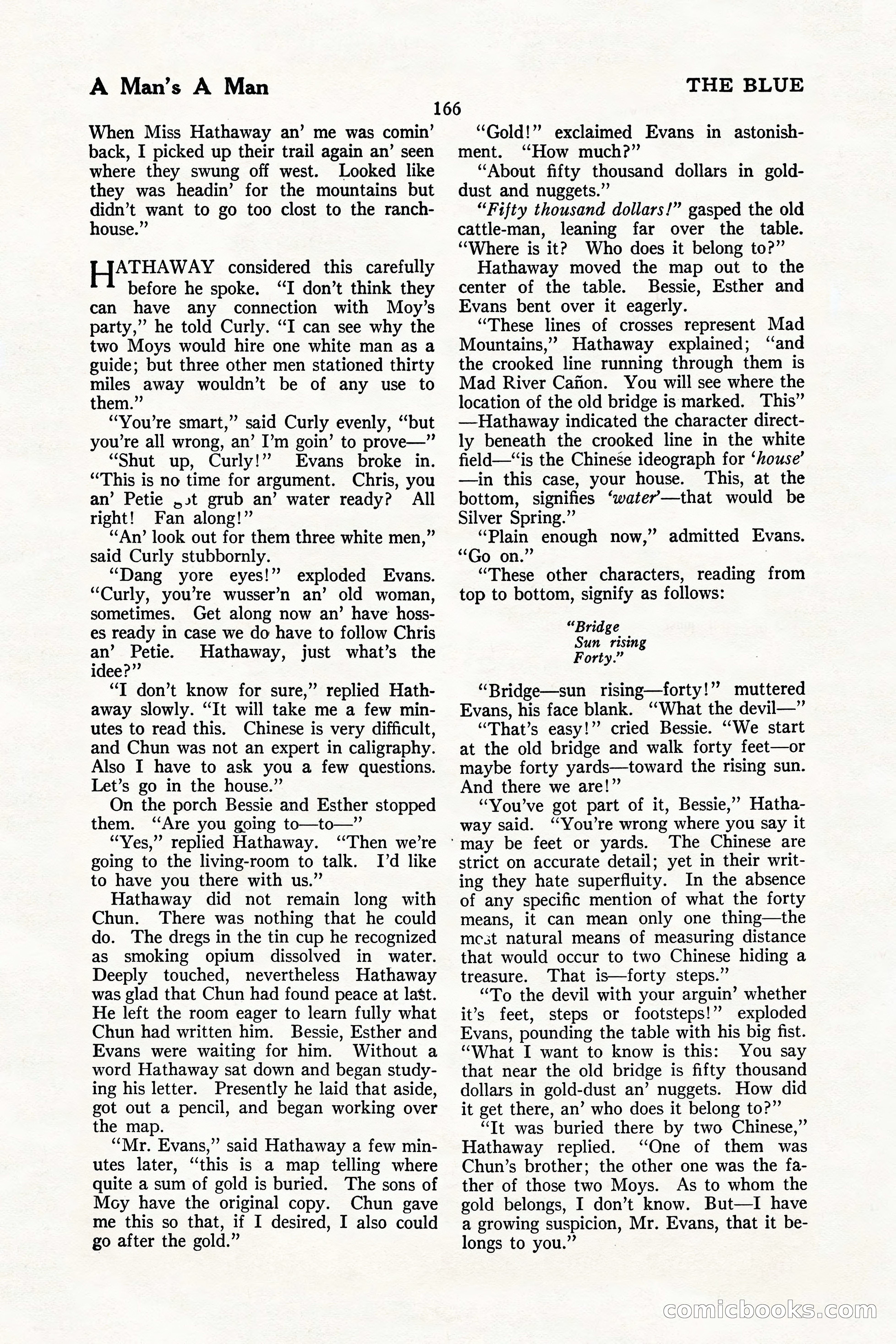 The Illustrated Blue Book Magazine, July 1926 — page 168 of 204