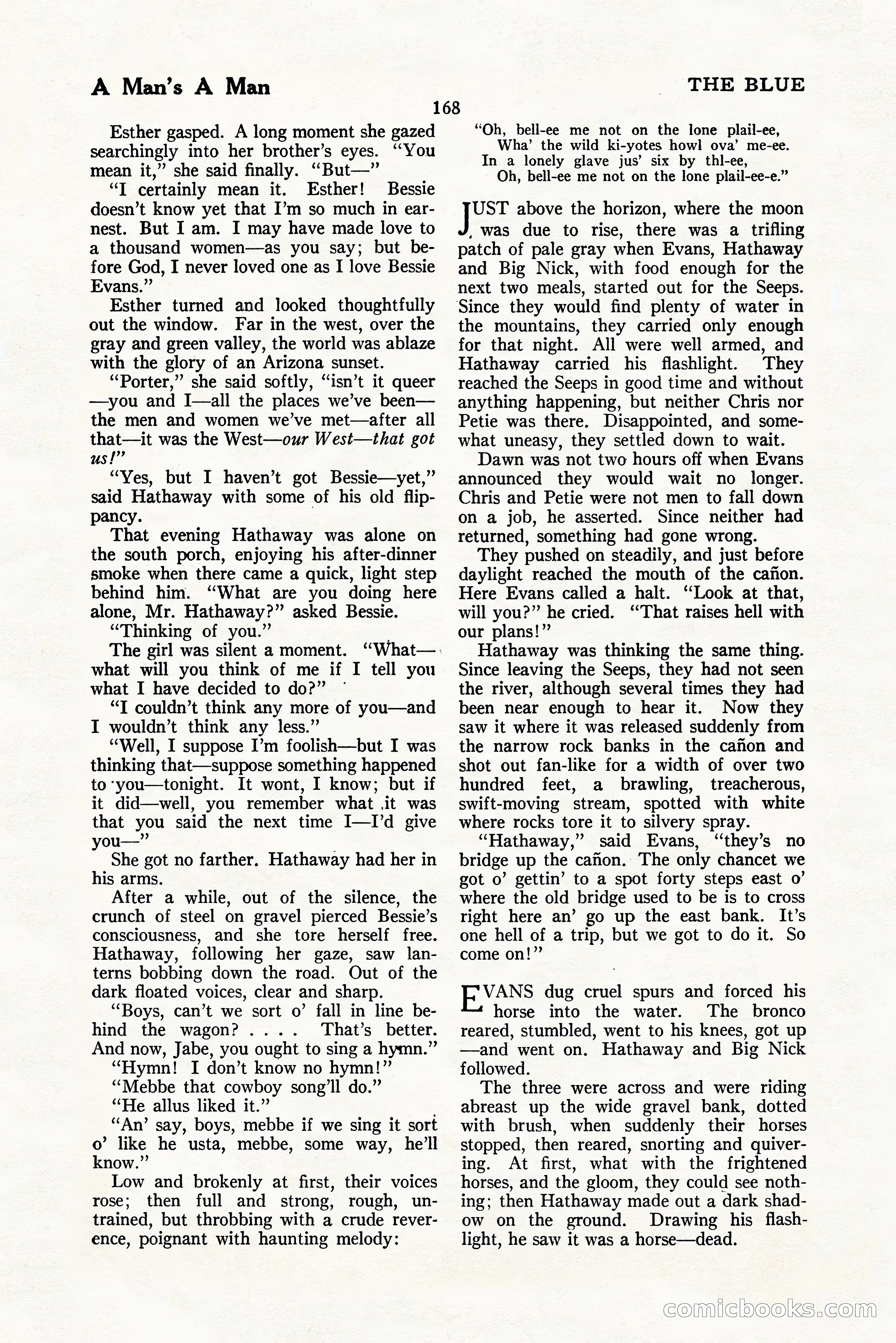 The Illustrated Blue Book Magazine, July 1926 — page 170 of 204