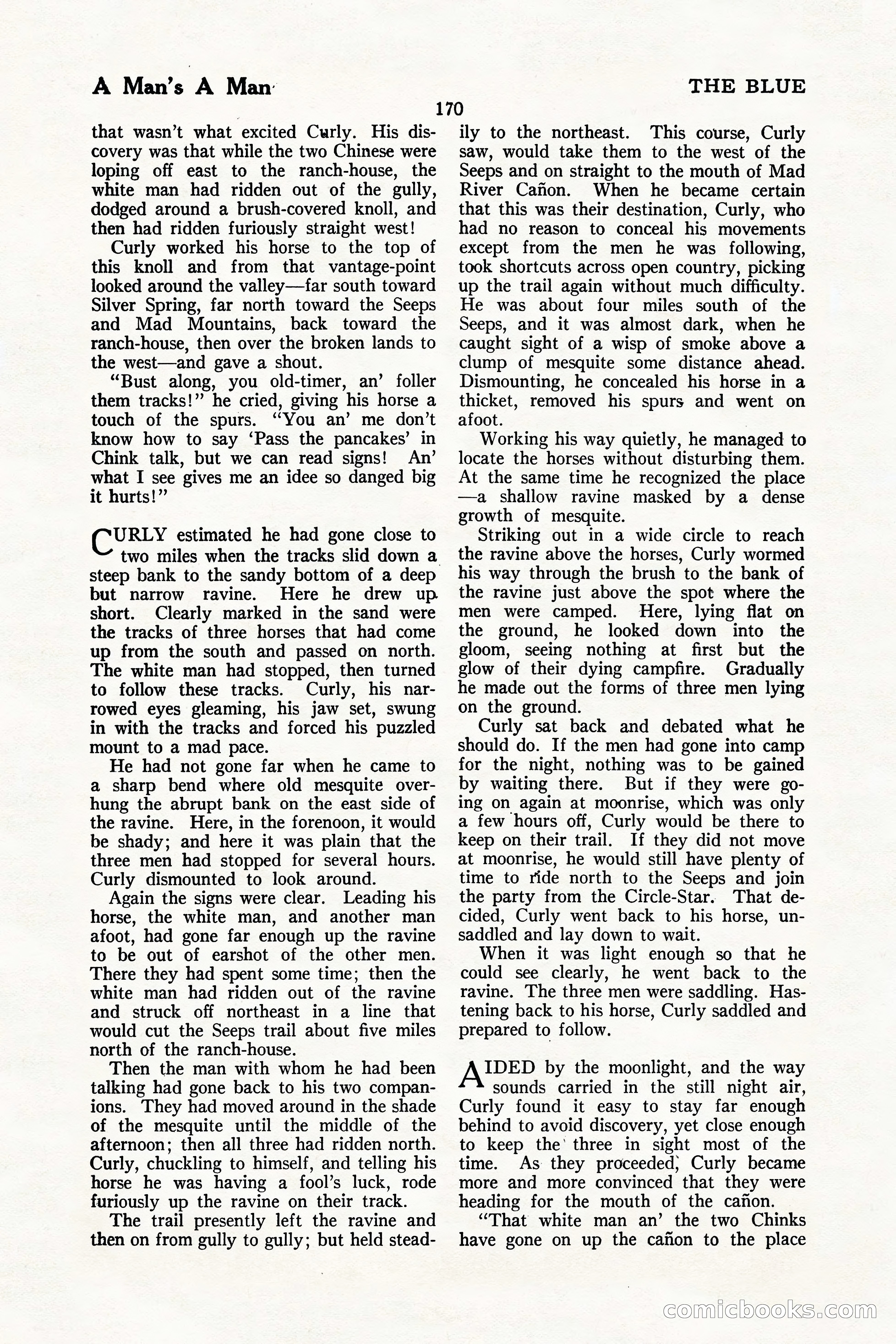 The Illustrated Blue Book Magazine, July 1926 — page 172 of 204