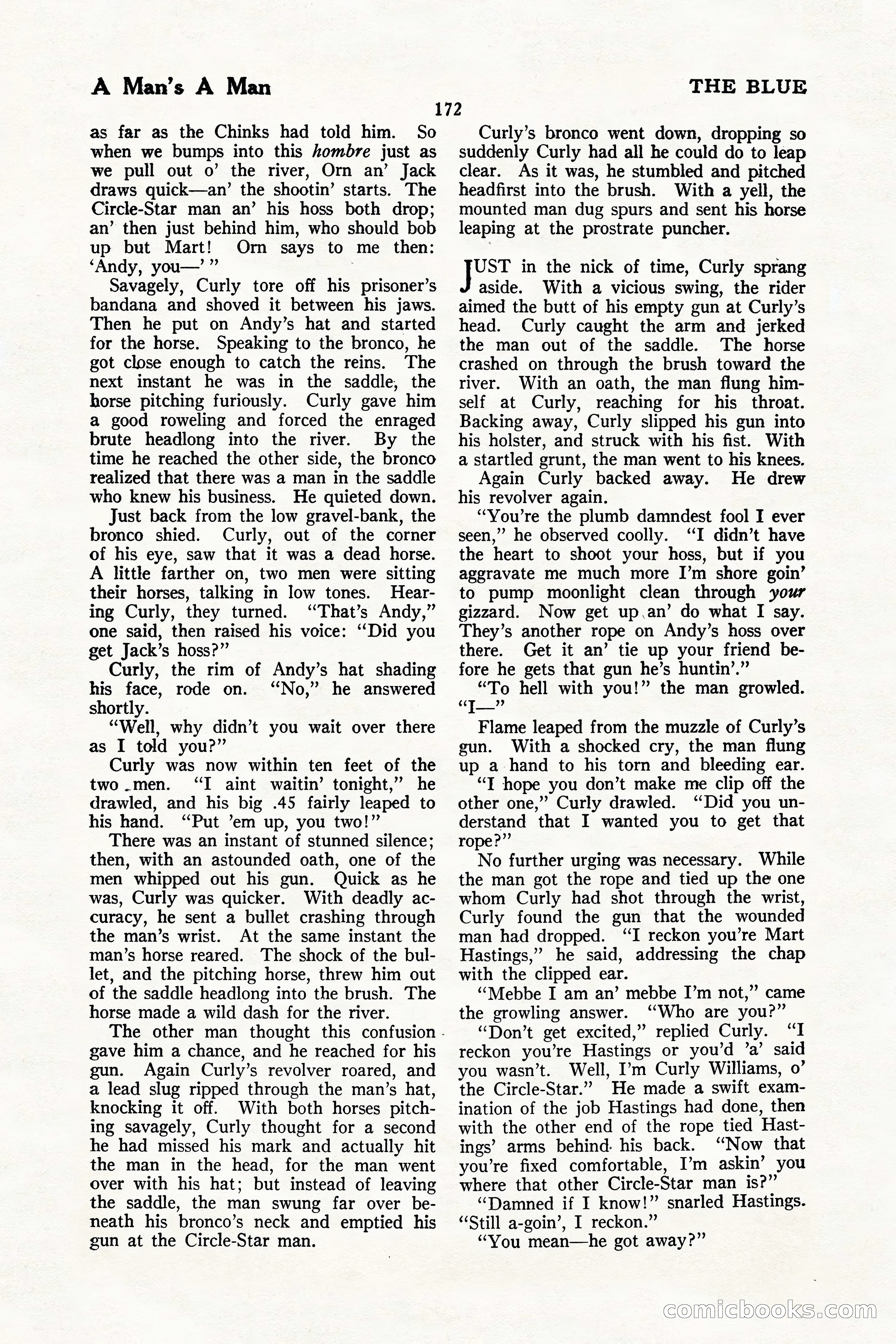 The Illustrated Blue Book Magazine, July 1926 — page 174 of 204