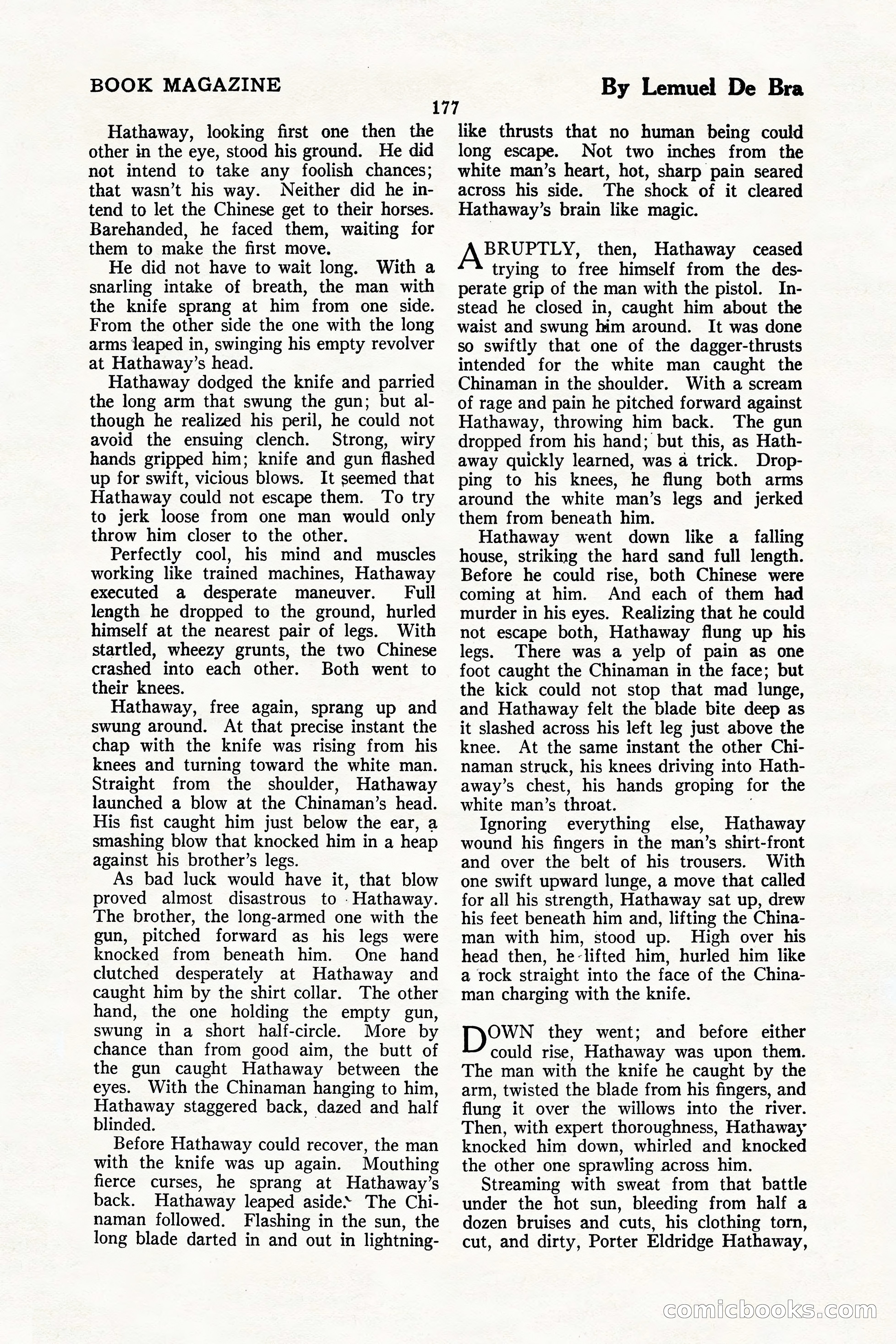 The Illustrated Blue Book Magazine, July 1926 — page 179 of 204