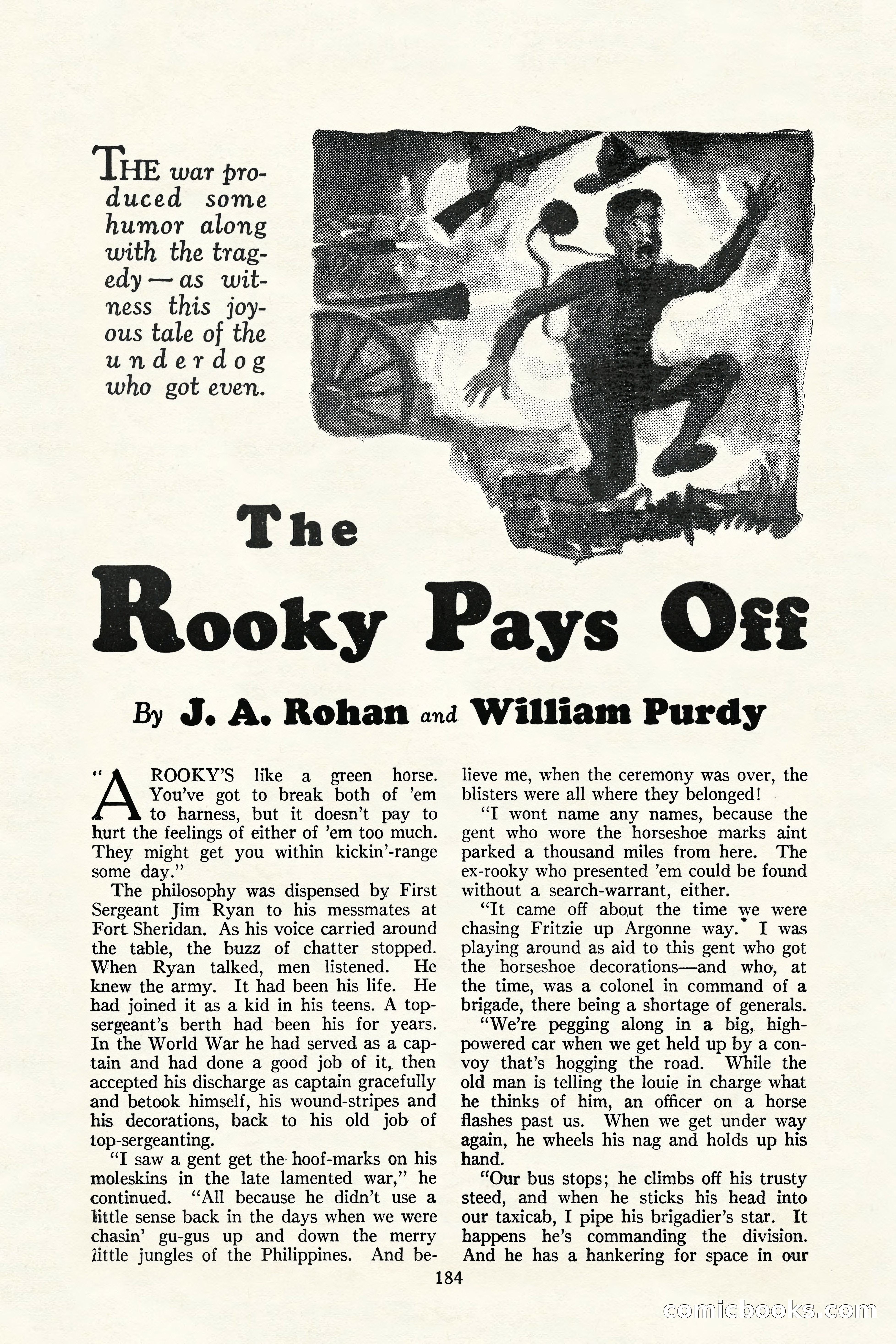 The Illustrated Blue Book Magazine, July 1926 — page 186 of 204