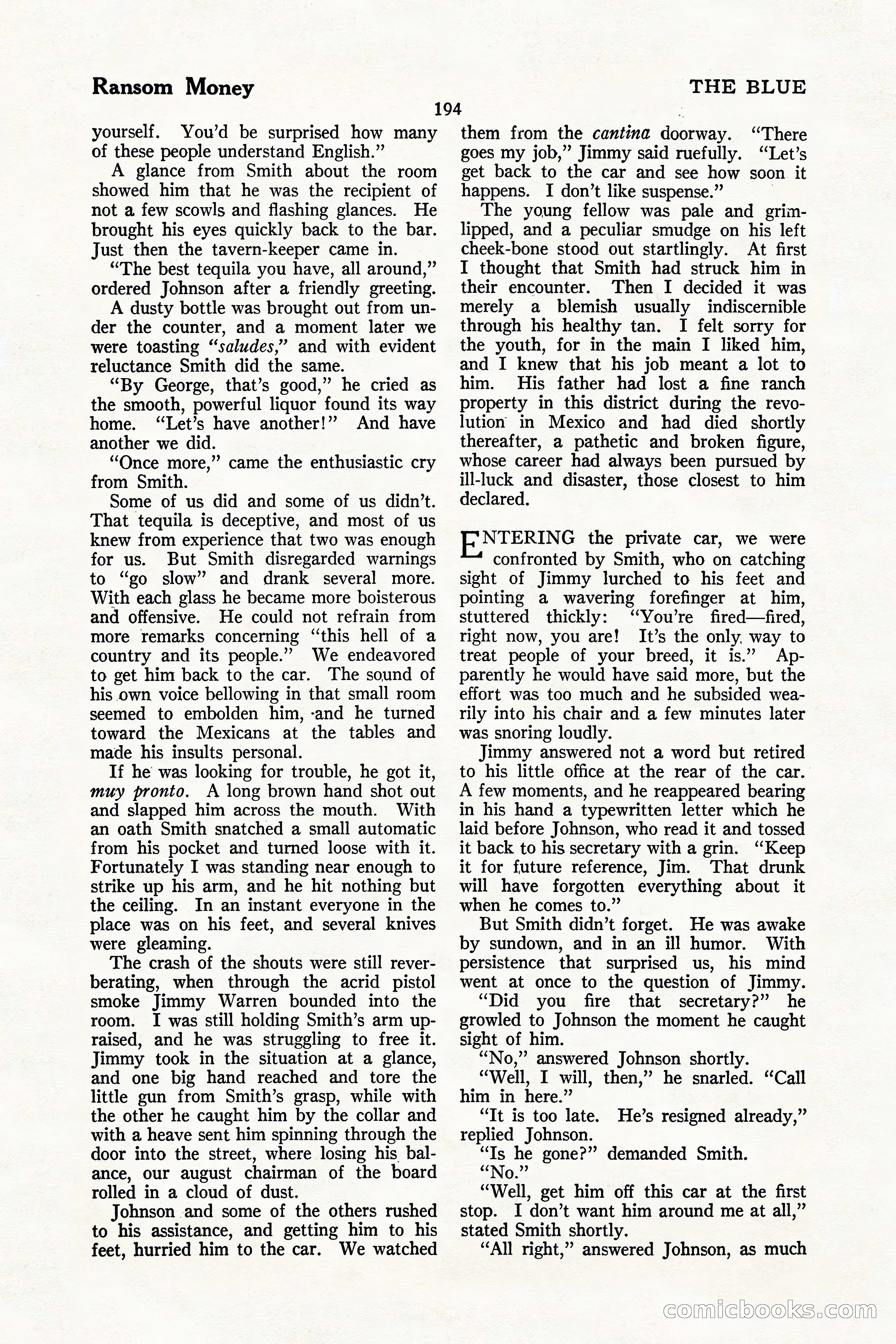 The Illustrated Blue Book Magazine, July 1926 — page 196 of 204