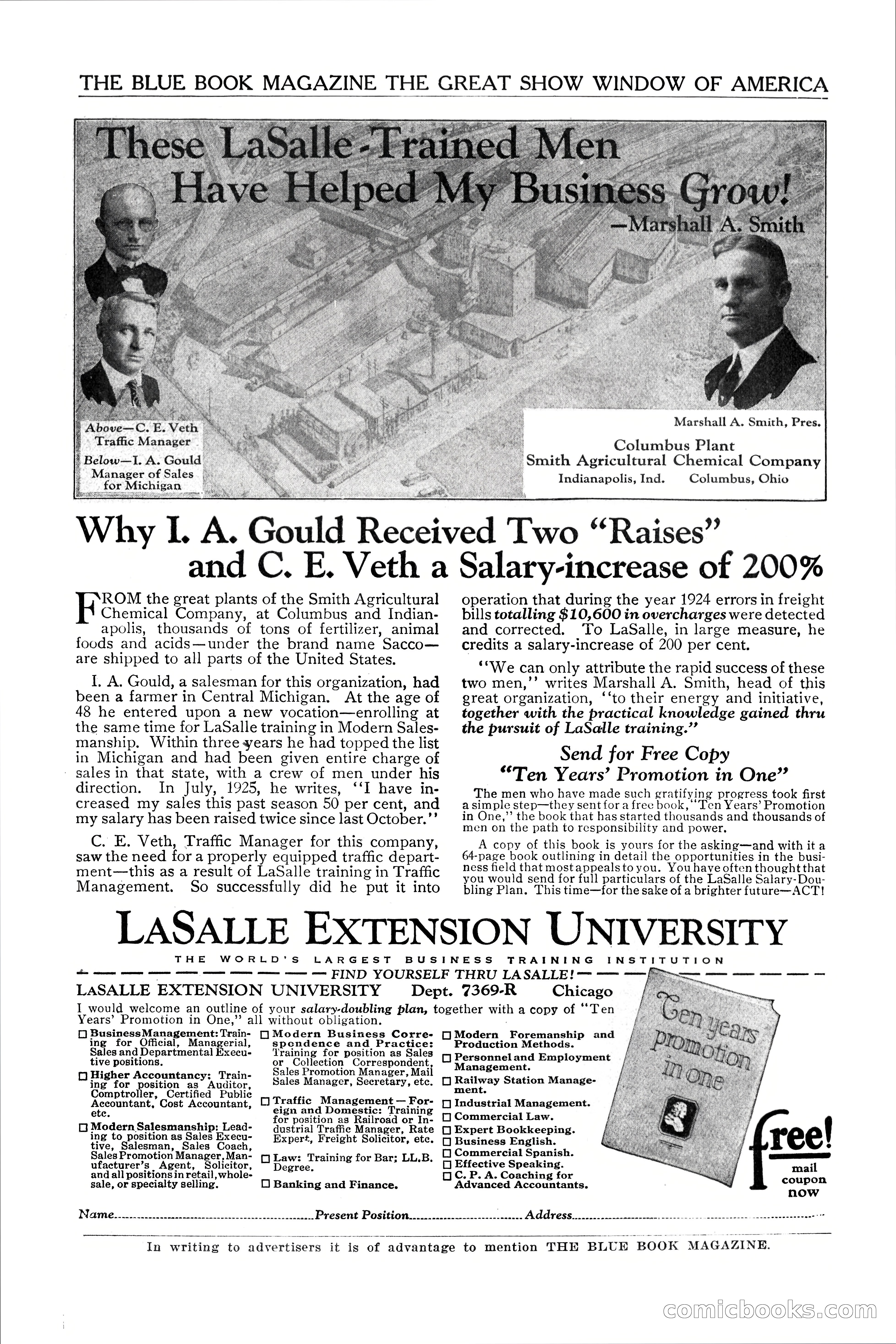 The Illustrated Blue Book Magazine, July 1926 — page 199 of 204