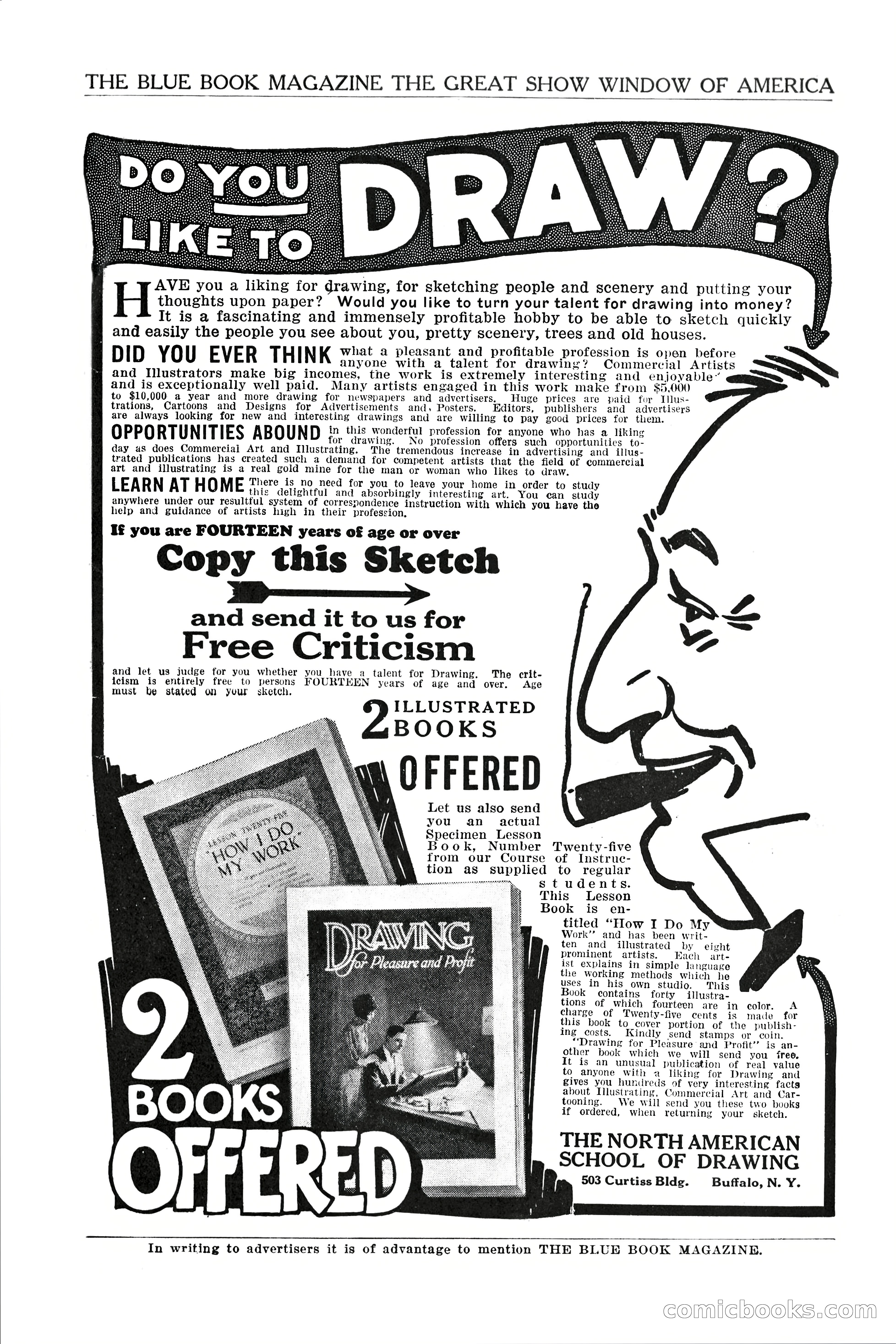 The Illustrated Blue Book Magazine, July 1926 — page 201 of 204
