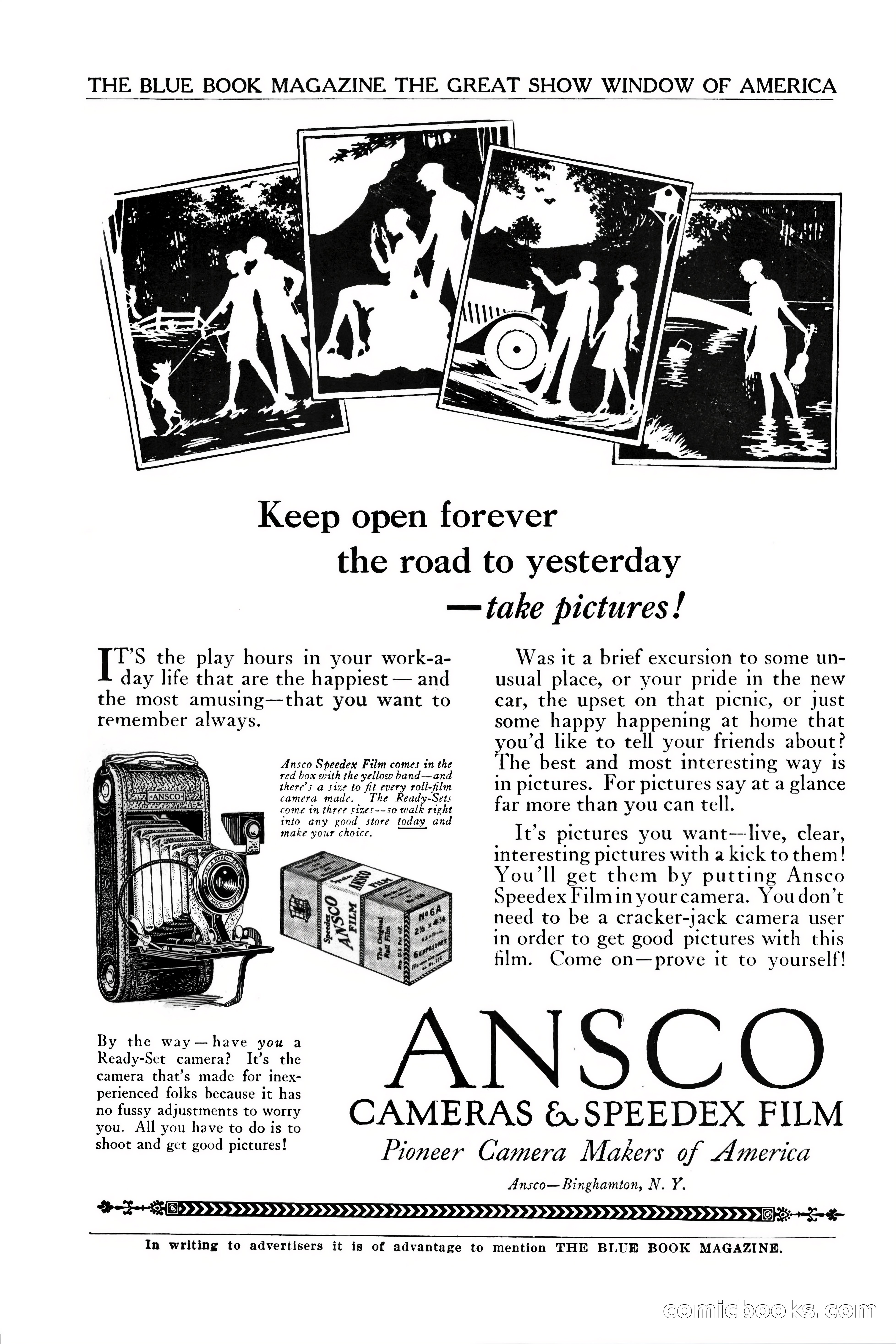The Illustrated Blue Book Magazine, July 1926 — page 203 of 204