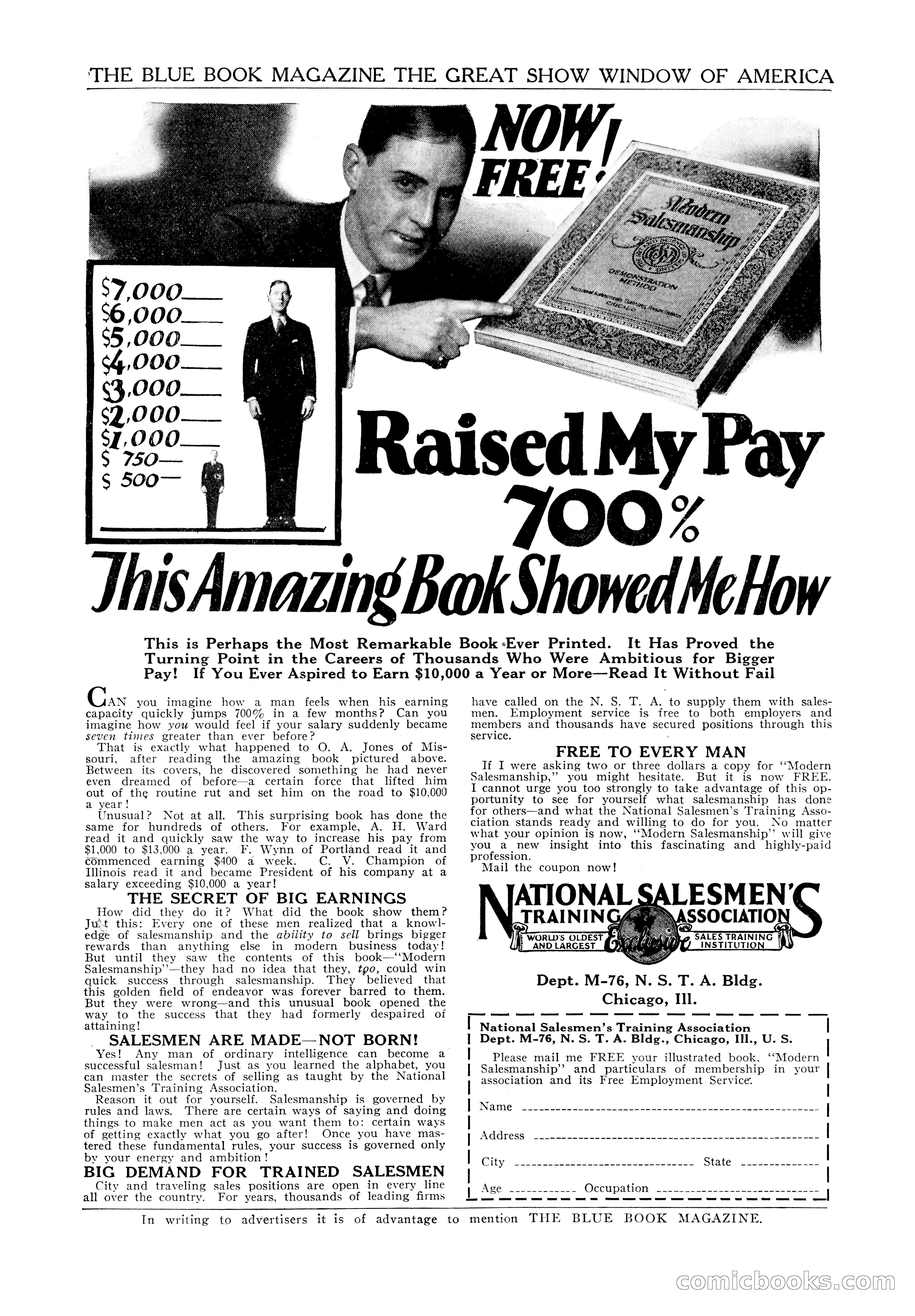 The Illustrated Blue Book Magazine, September 1926 — page 3 of 208