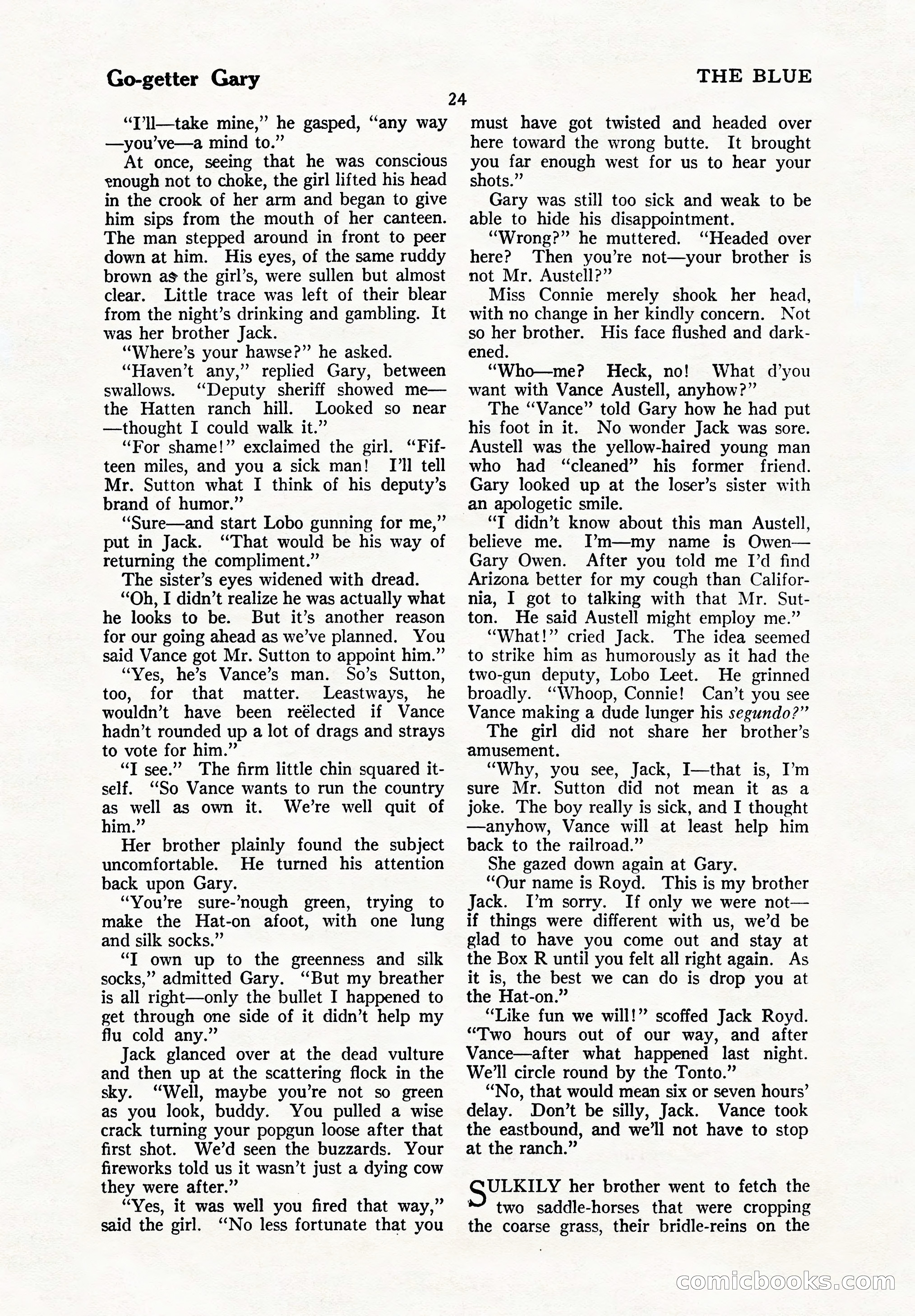 The Illustrated Blue Book Magazine, September 1926 — page 26 of 208