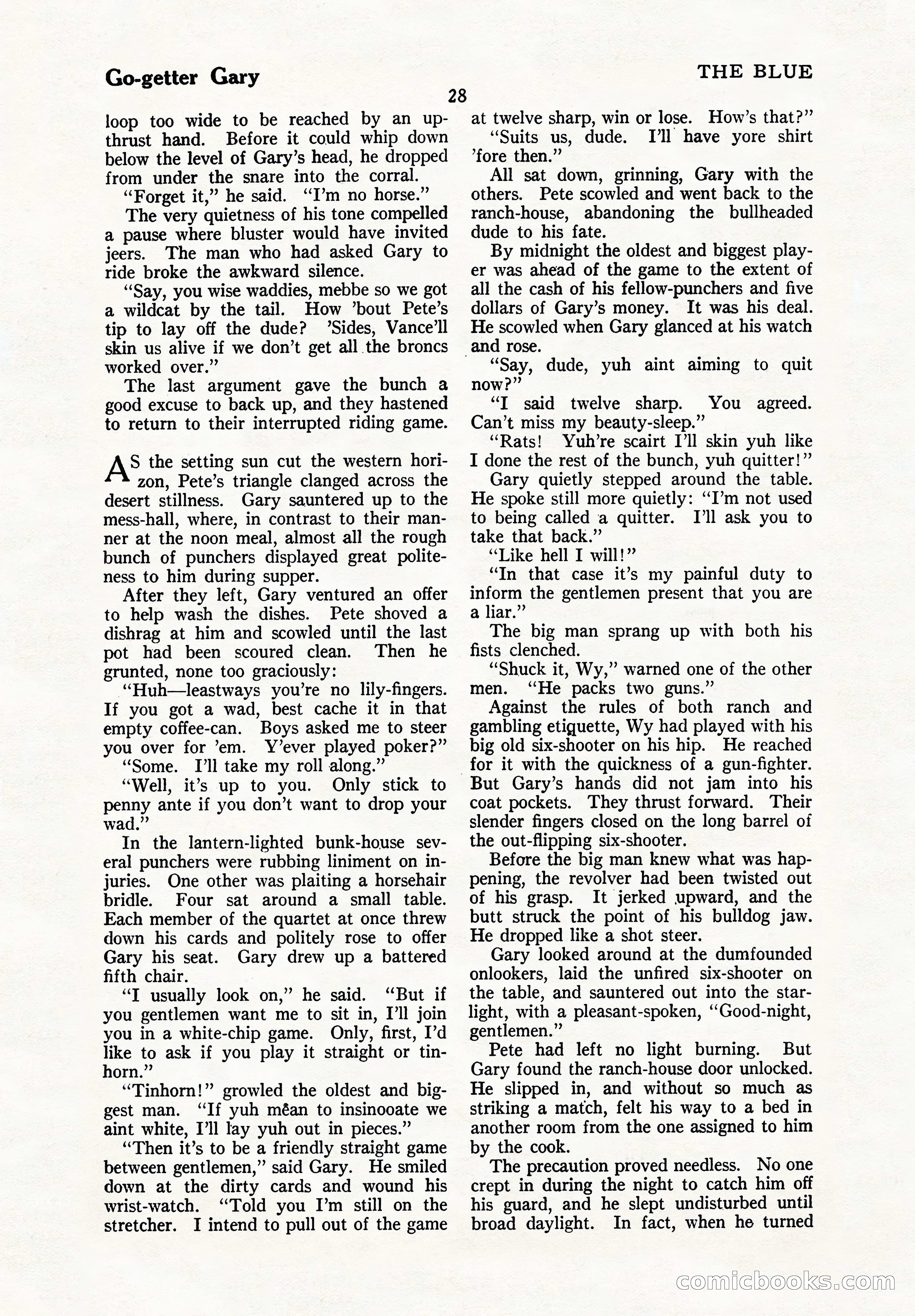 The Illustrated Blue Book Magazine, September 1926 — page 30 of 208