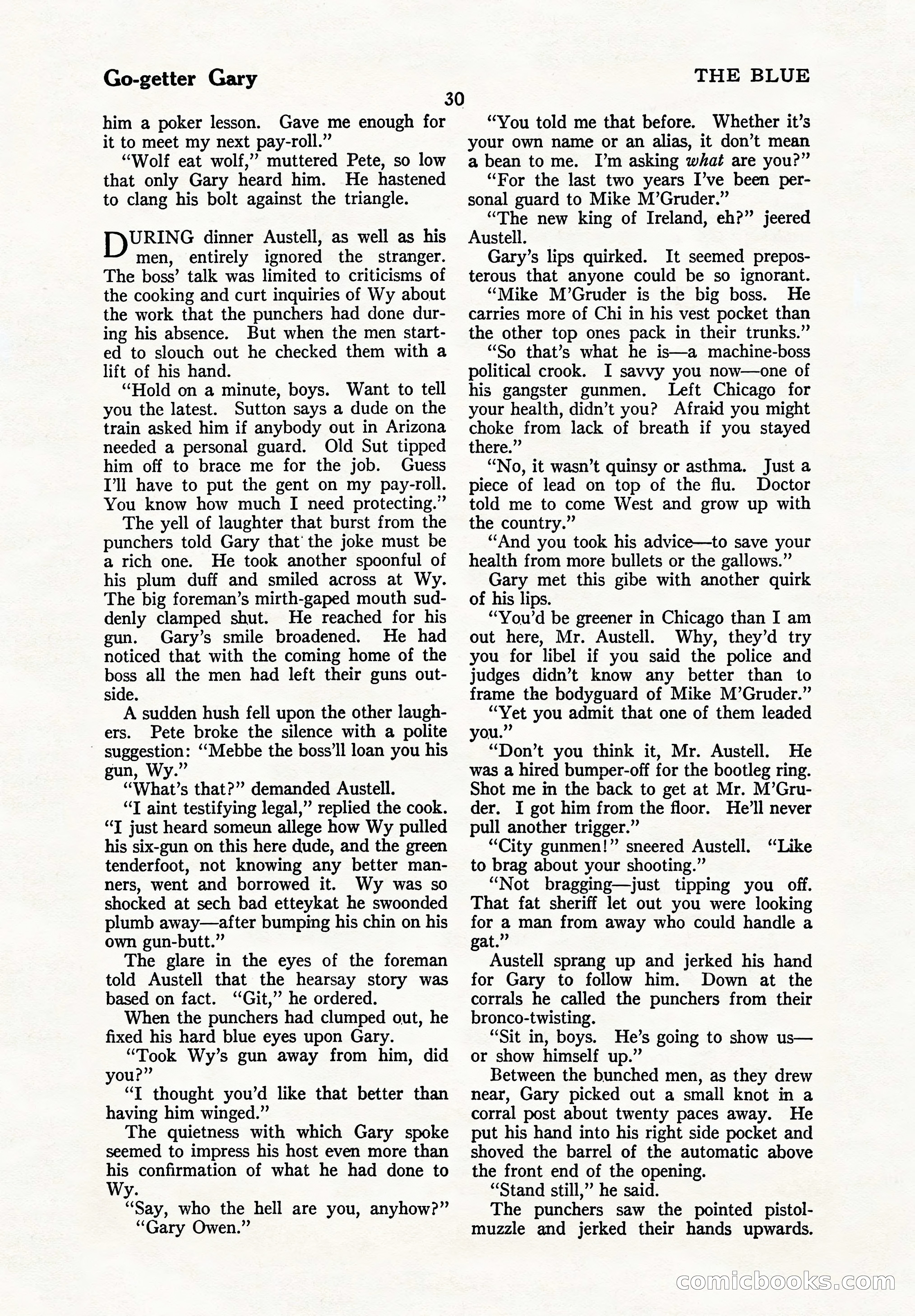 The Illustrated Blue Book Magazine, September 1926 — page 32 of 208