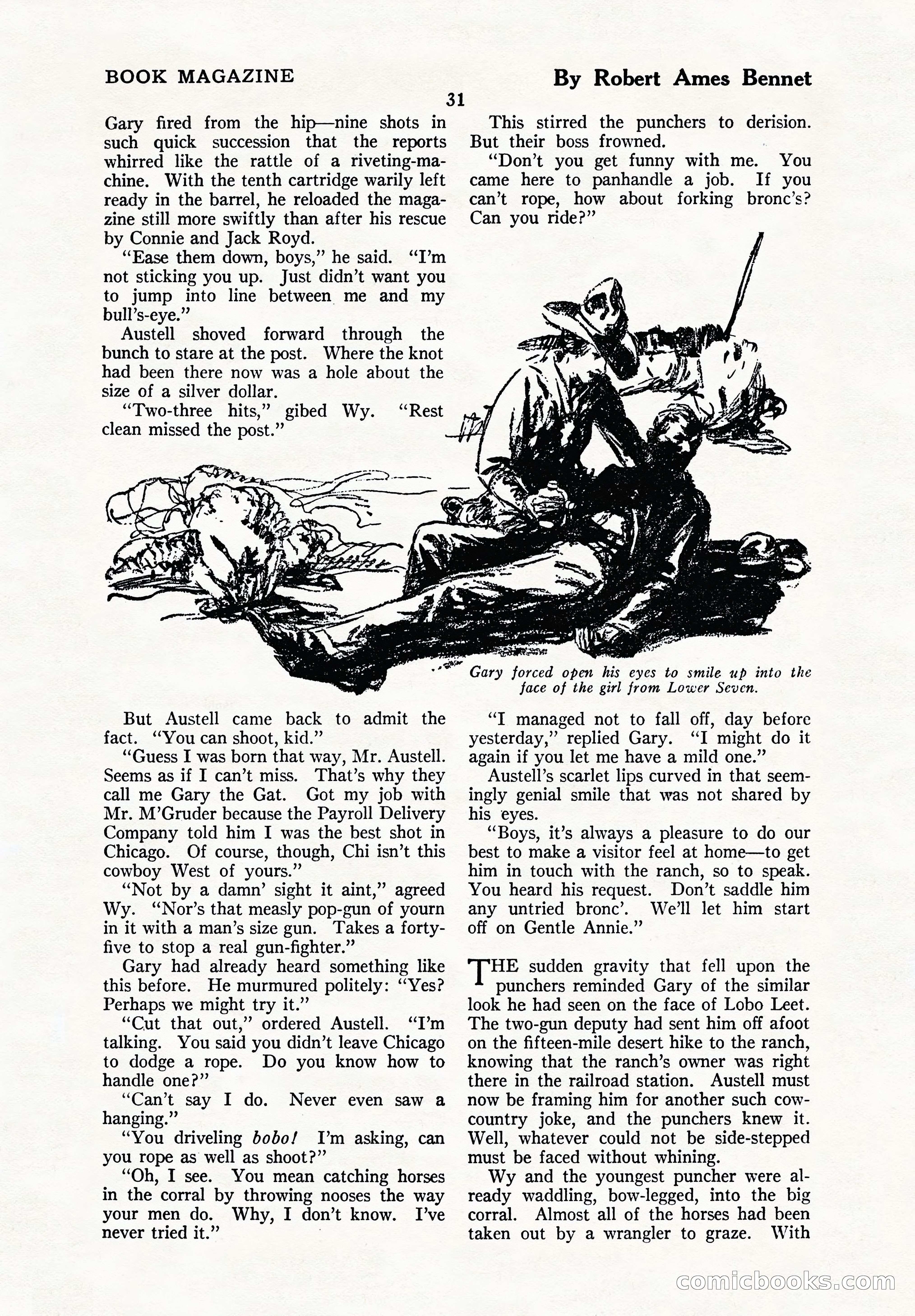 The Illustrated Blue Book Magazine, September 1926 — page 33 of 208