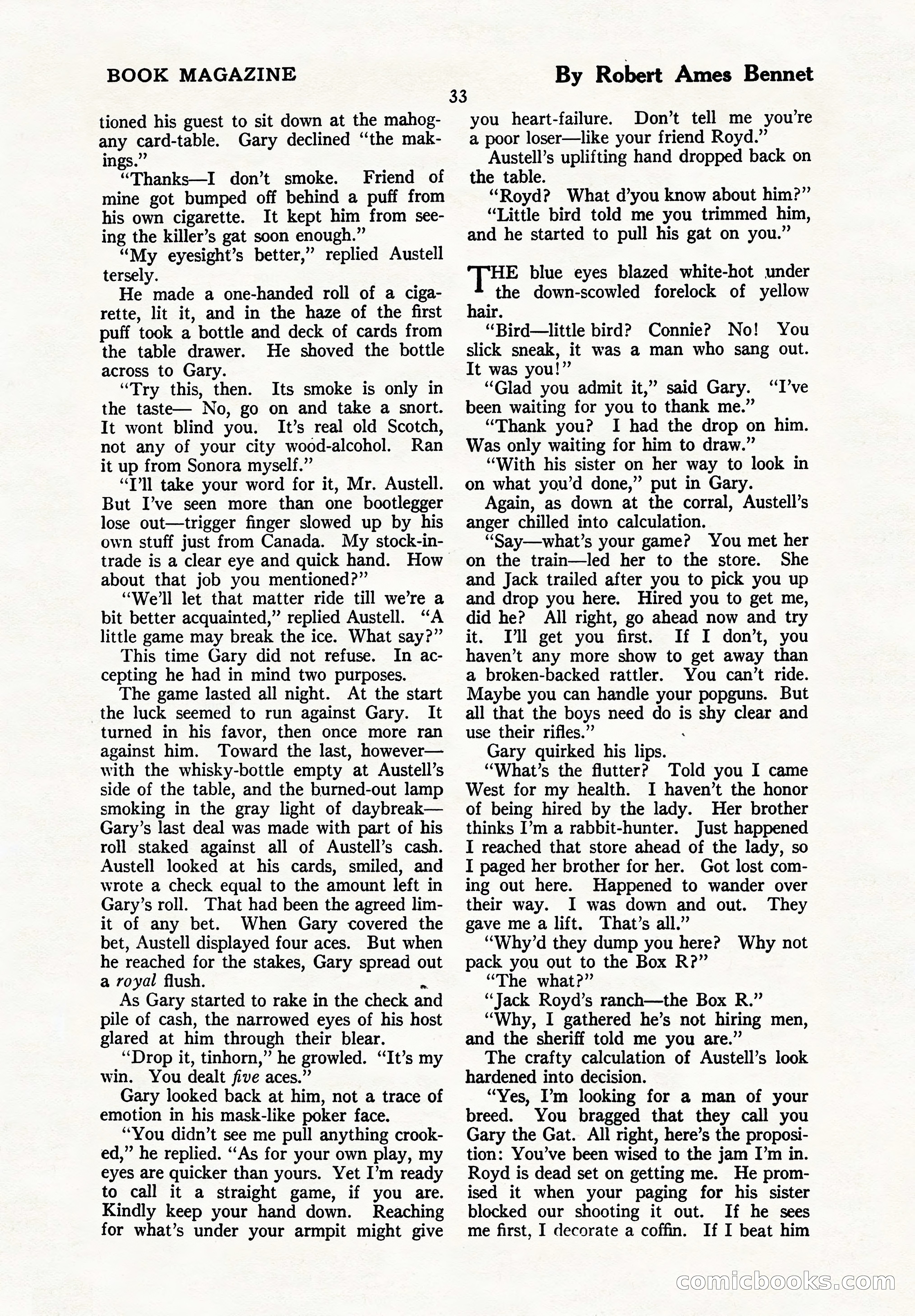 The Illustrated Blue Book Magazine, September 1926 — page 35 of 208