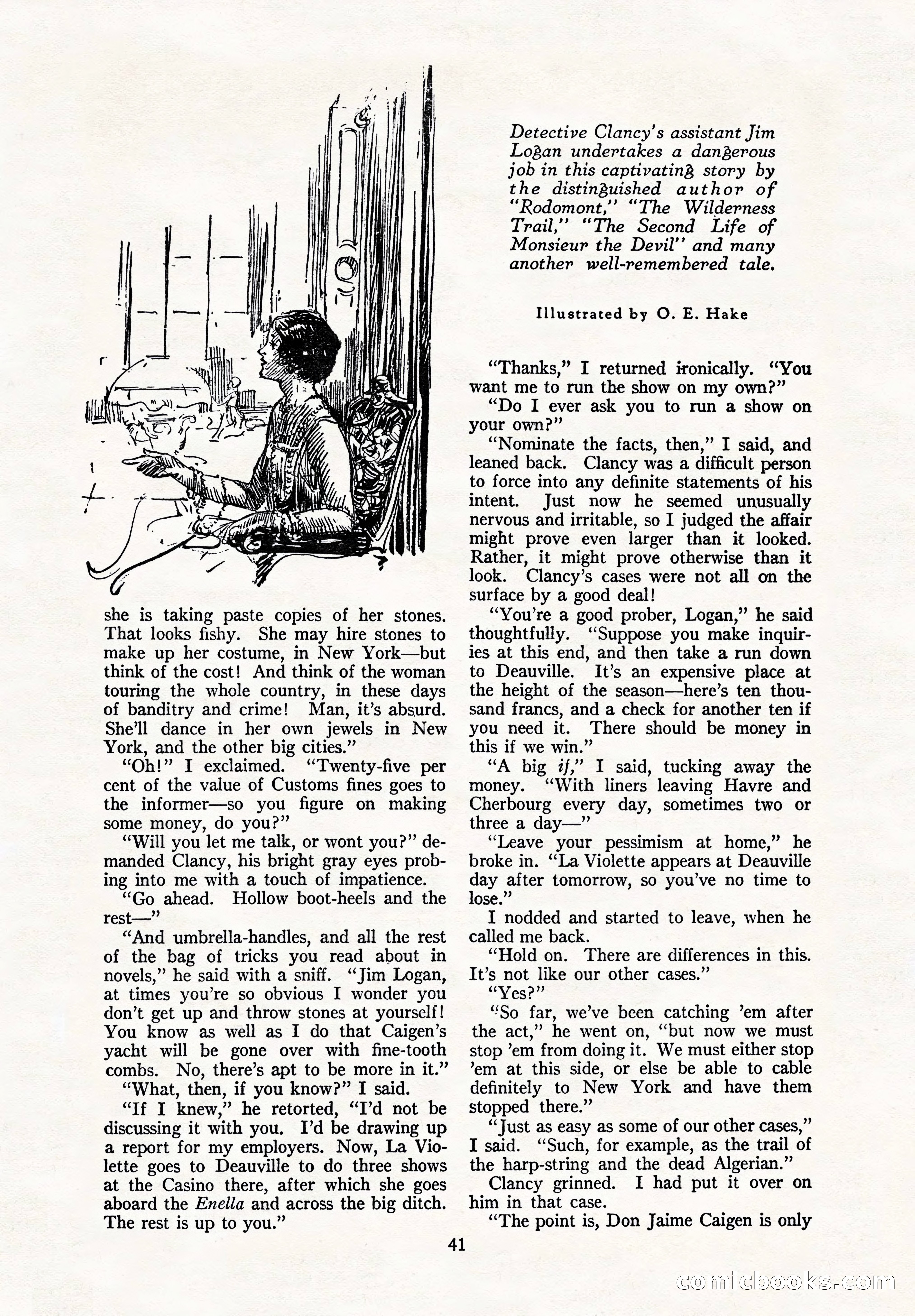The Illustrated Blue Book Magazine, September 1926 — page 43 of 208
