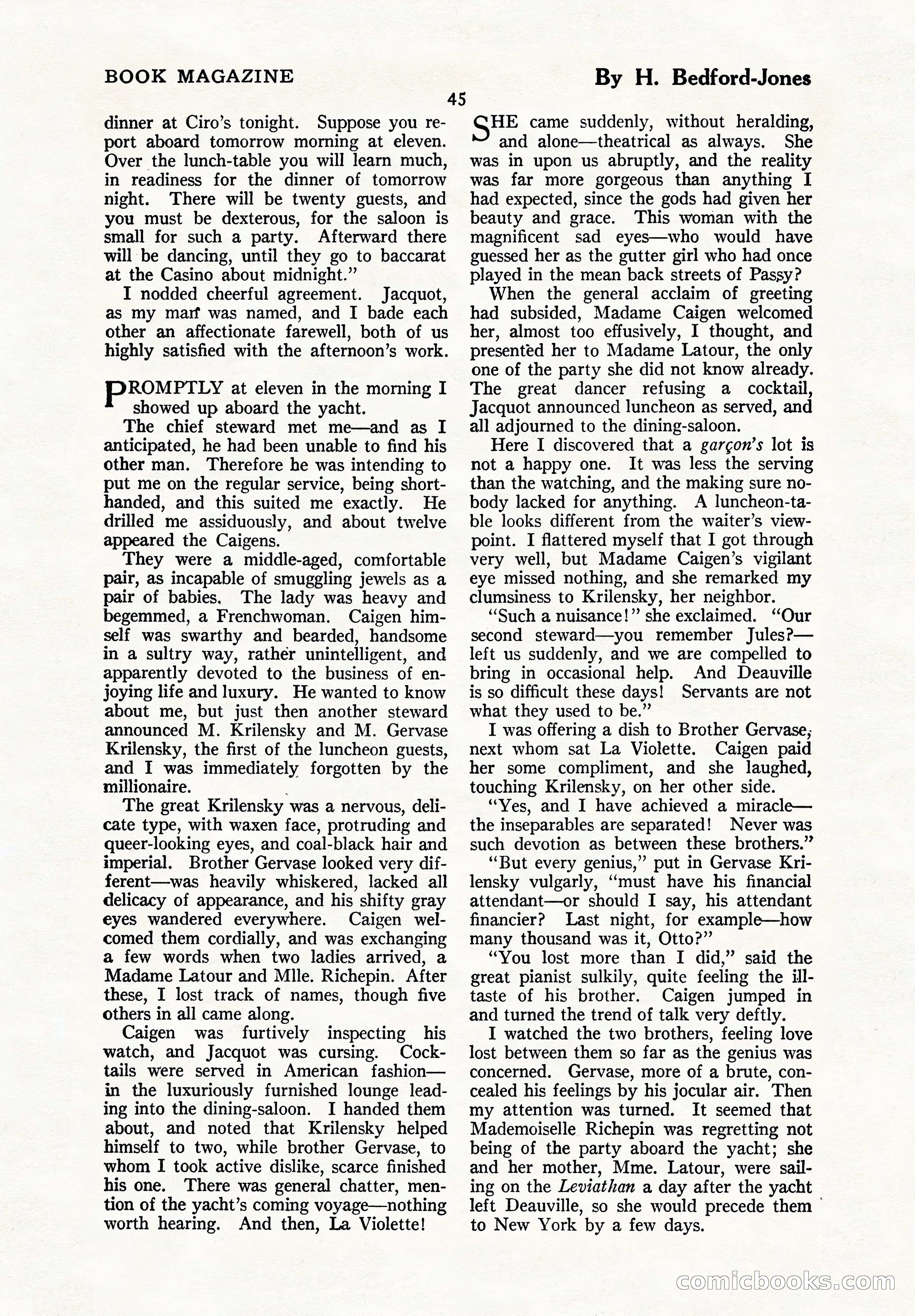 The Illustrated Blue Book Magazine, September 1926 — page 47 of 208