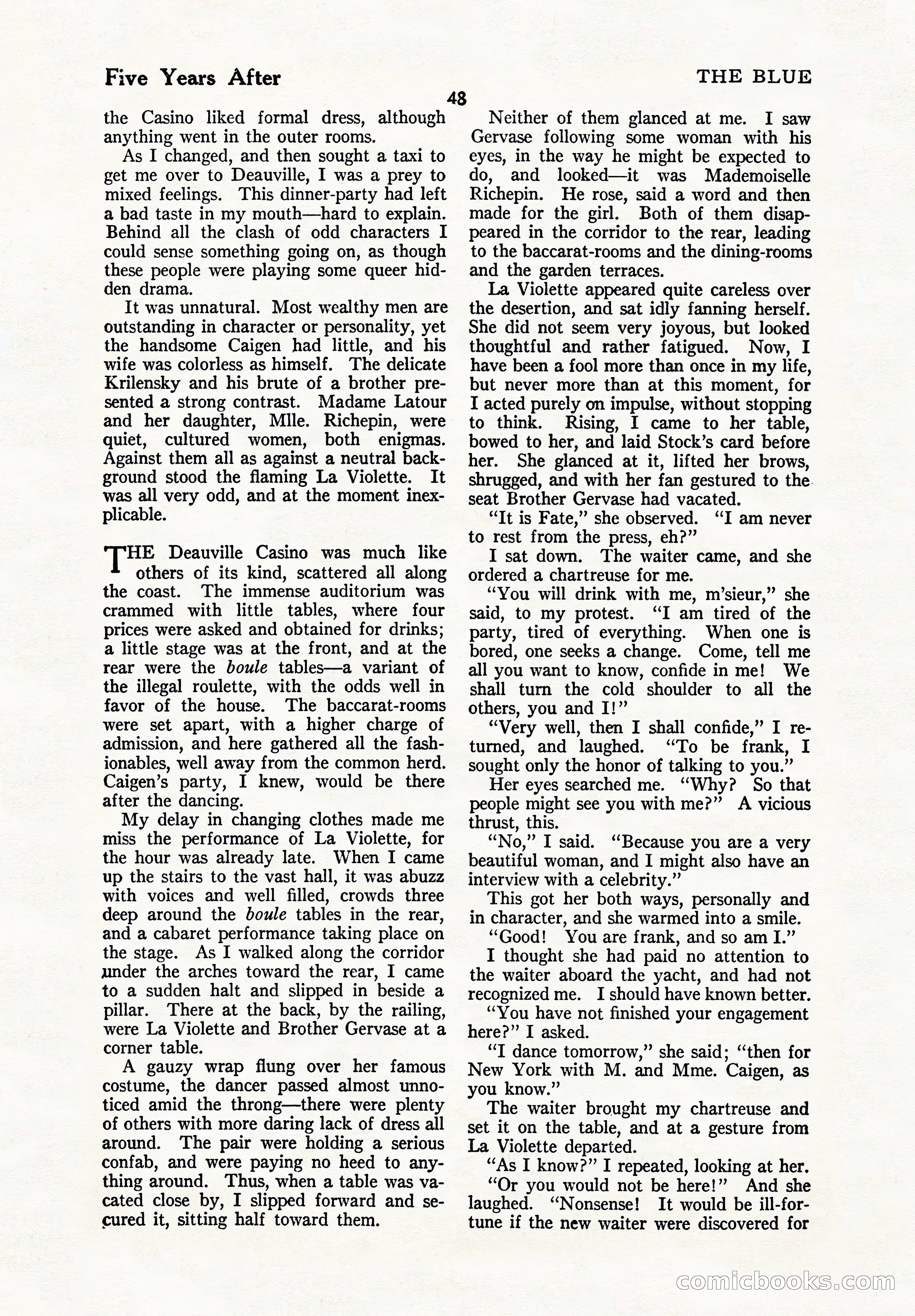 The Illustrated Blue Book Magazine, September 1926 — page 50 of 208