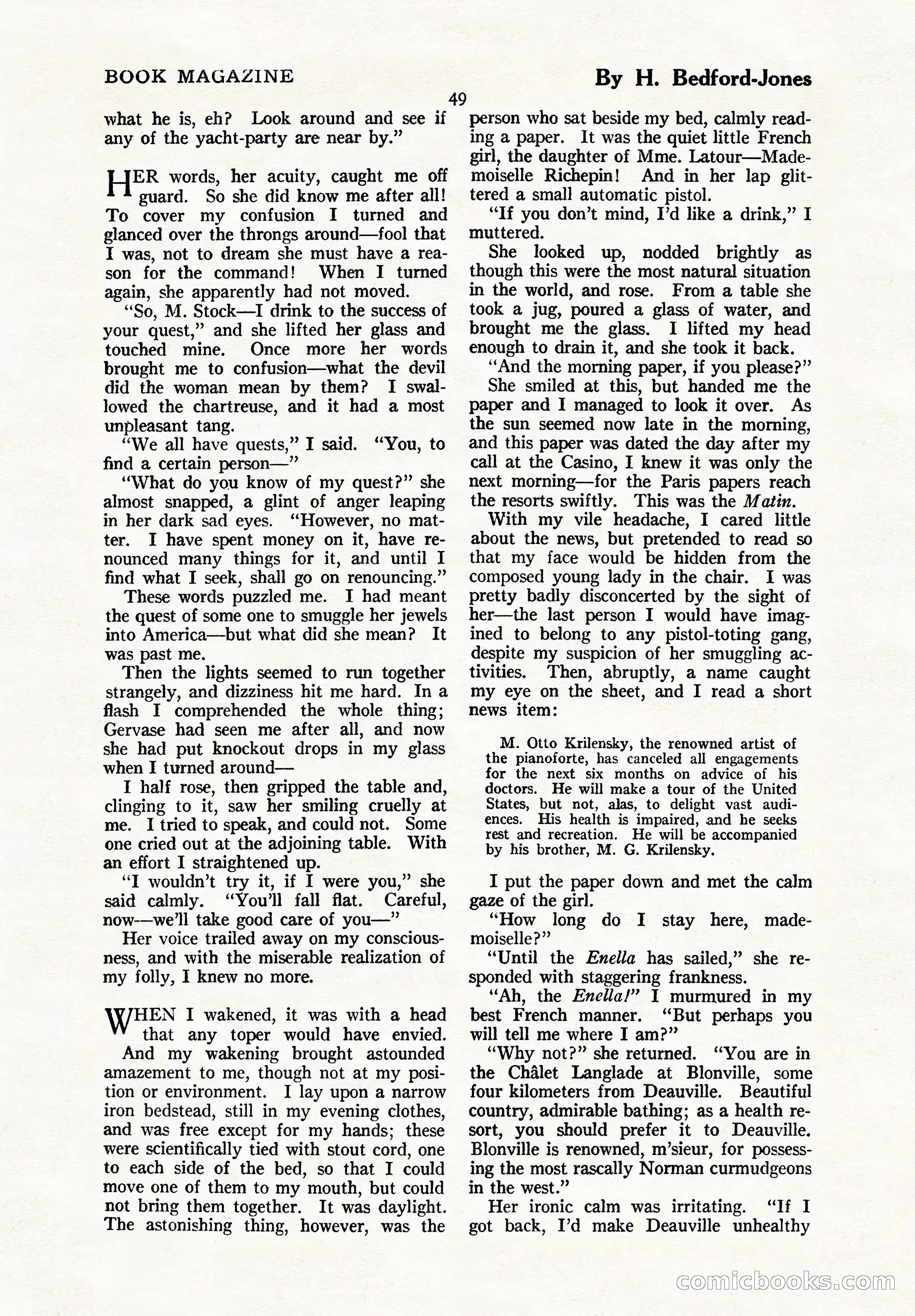 The Illustrated Blue Book Magazine, September 1926 — page 51 of 208