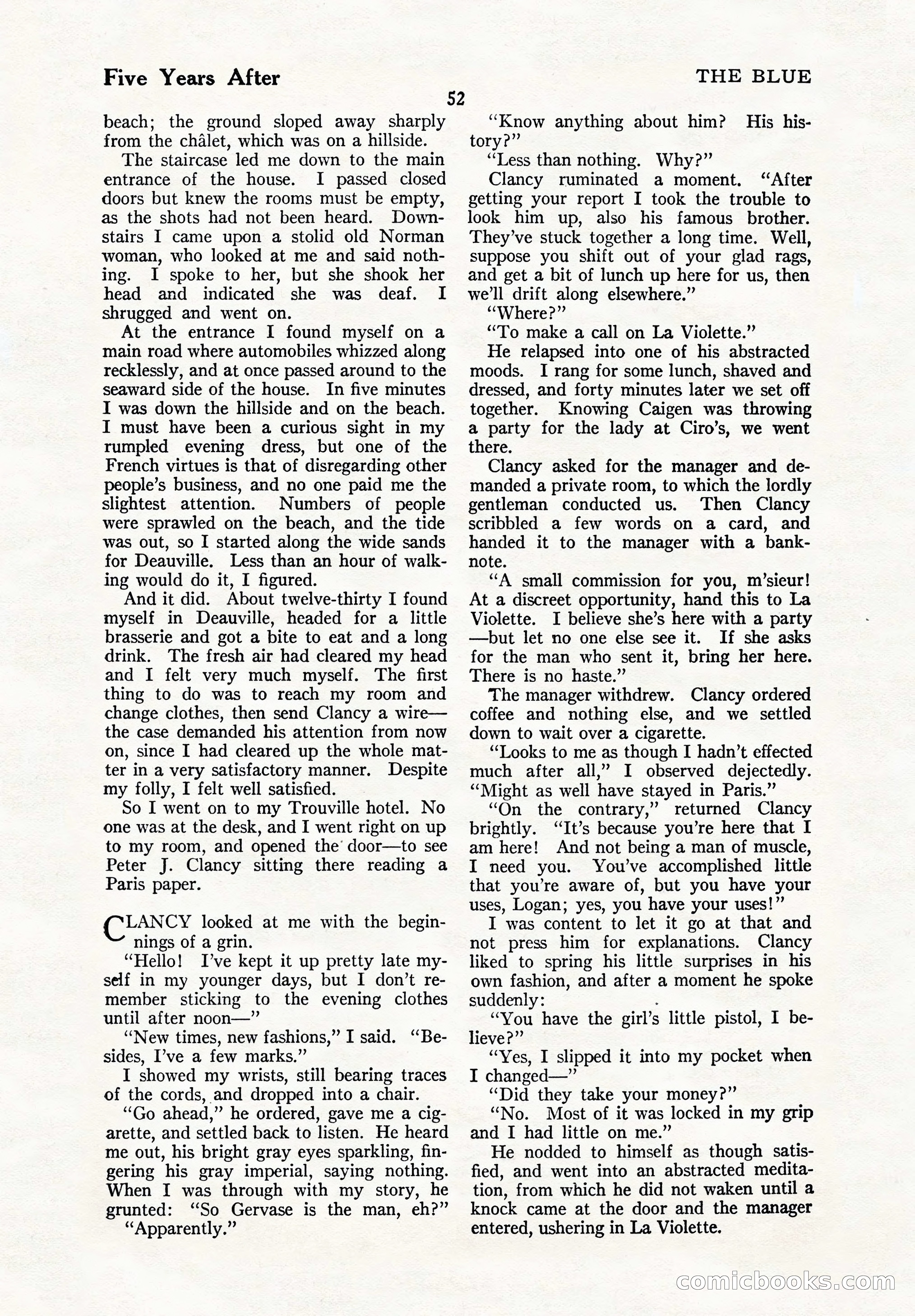 The Illustrated Blue Book Magazine, September 1926 — page 54 of 208