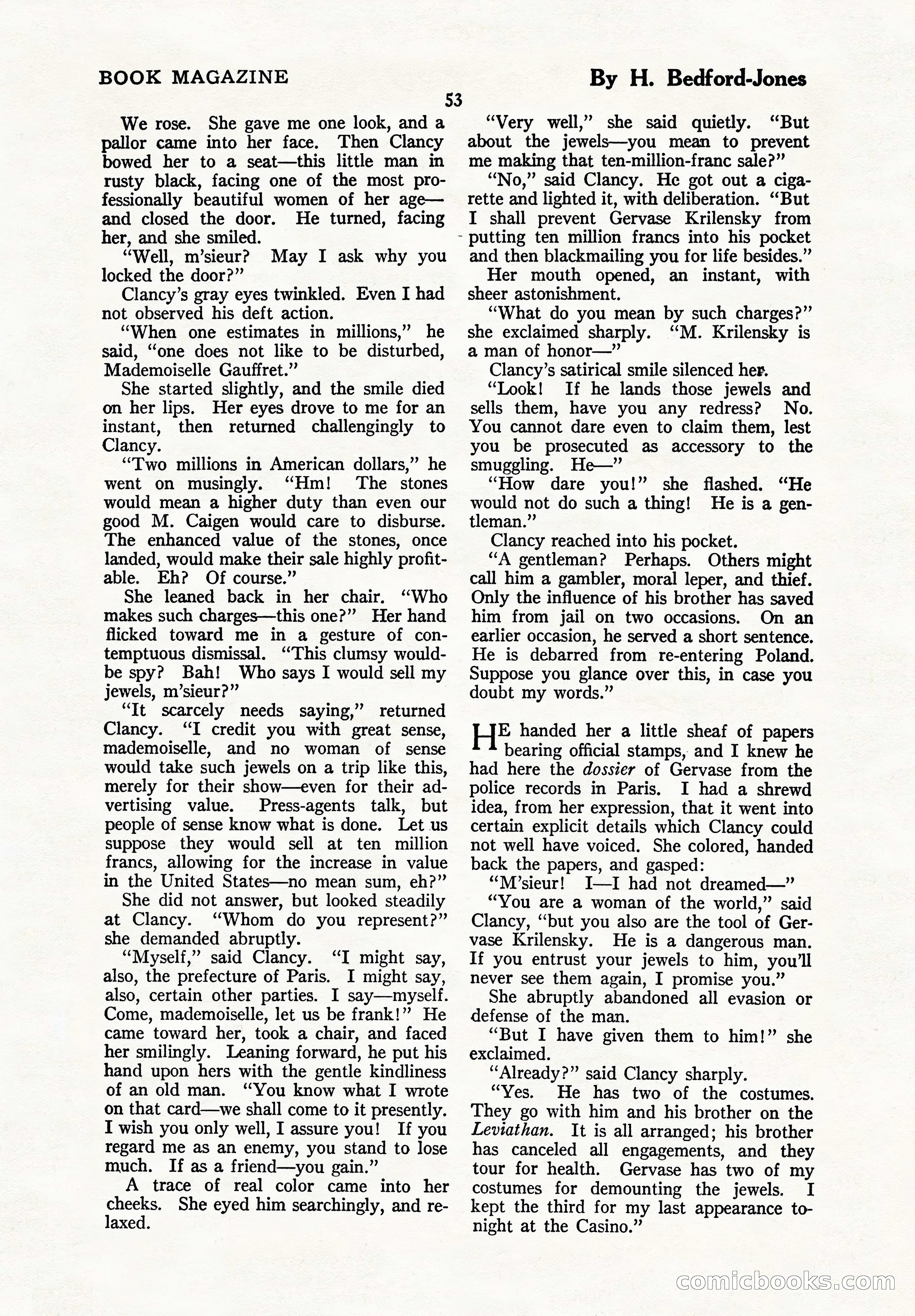 The Illustrated Blue Book Magazine, September 1926 — page 55 of 208