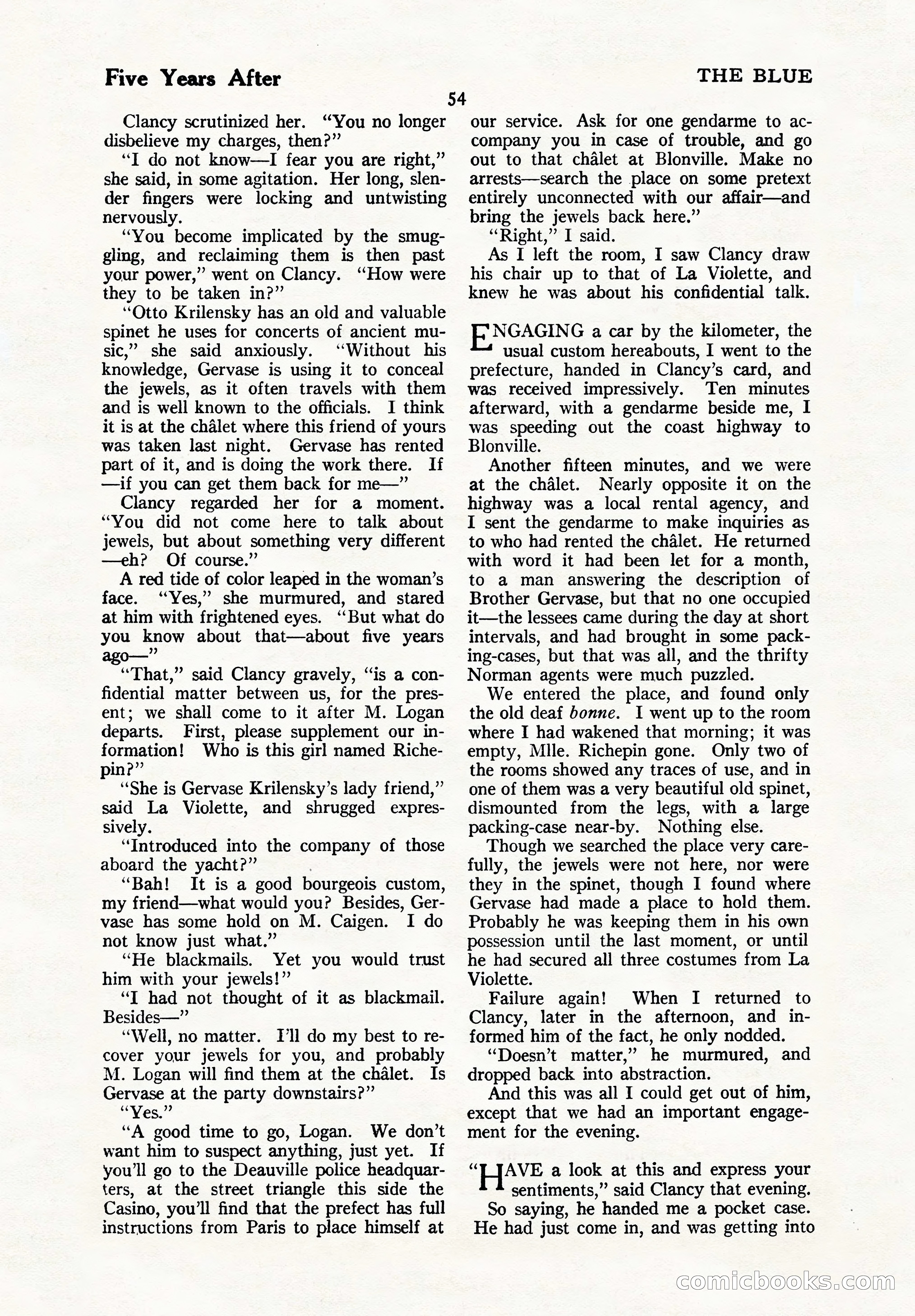 The Illustrated Blue Book Magazine, September 1926 — page 56 of 208