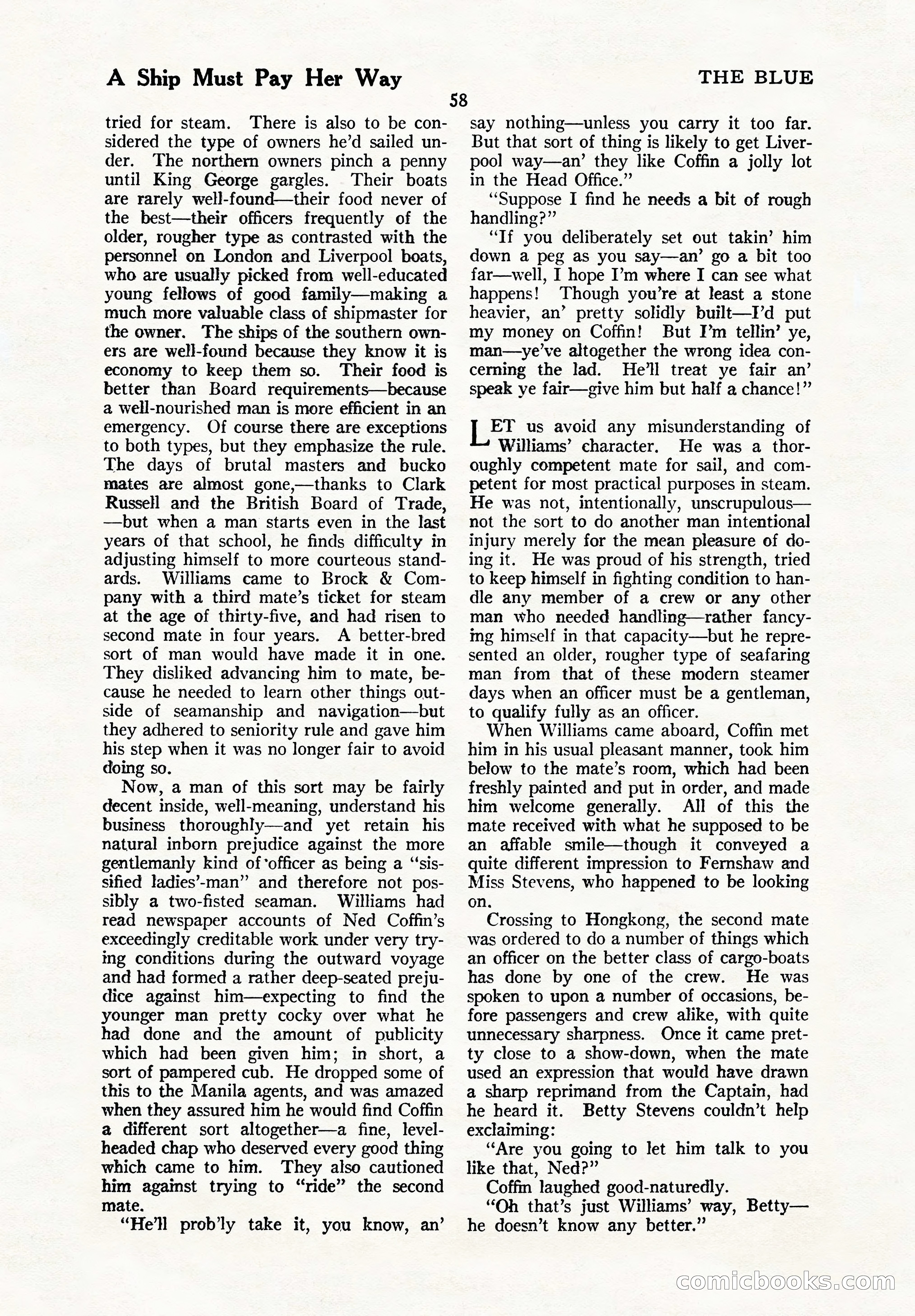 The Illustrated Blue Book Magazine, September 1926 — page 60 of 208