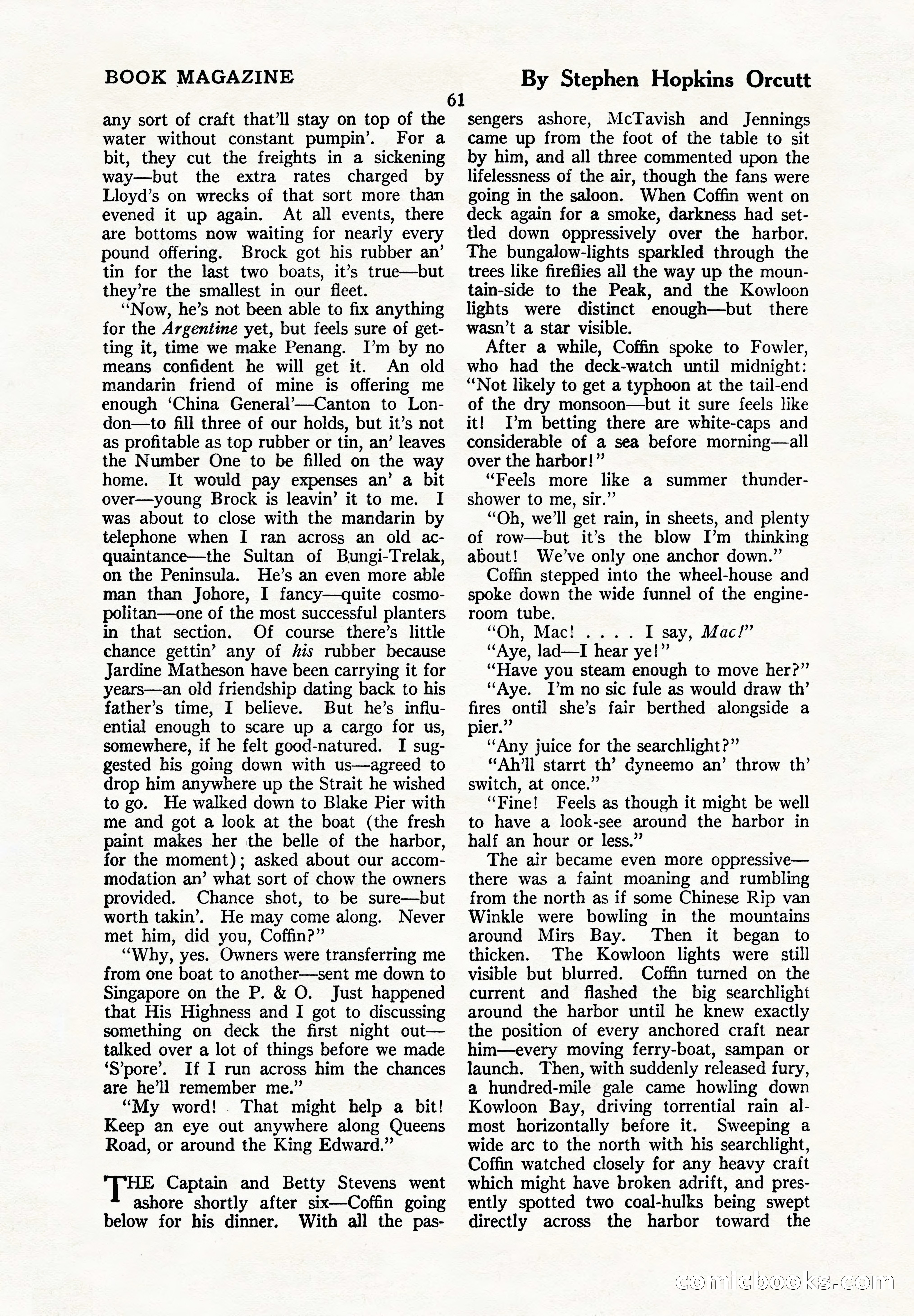 The Illustrated Blue Book Magazine, September 1926 — page 63 of 208