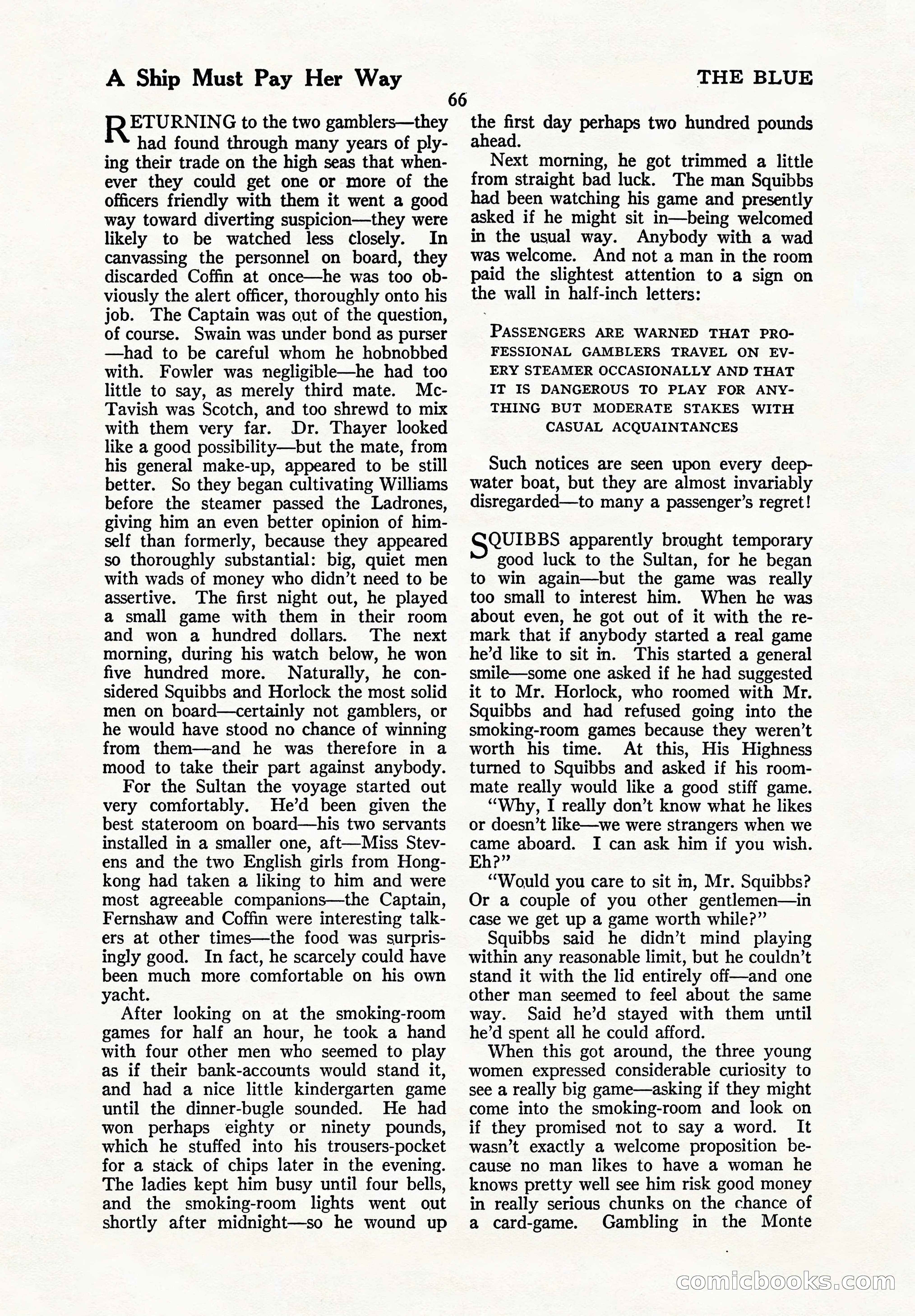 The Illustrated Blue Book Magazine, September 1926 — page 68 of 208