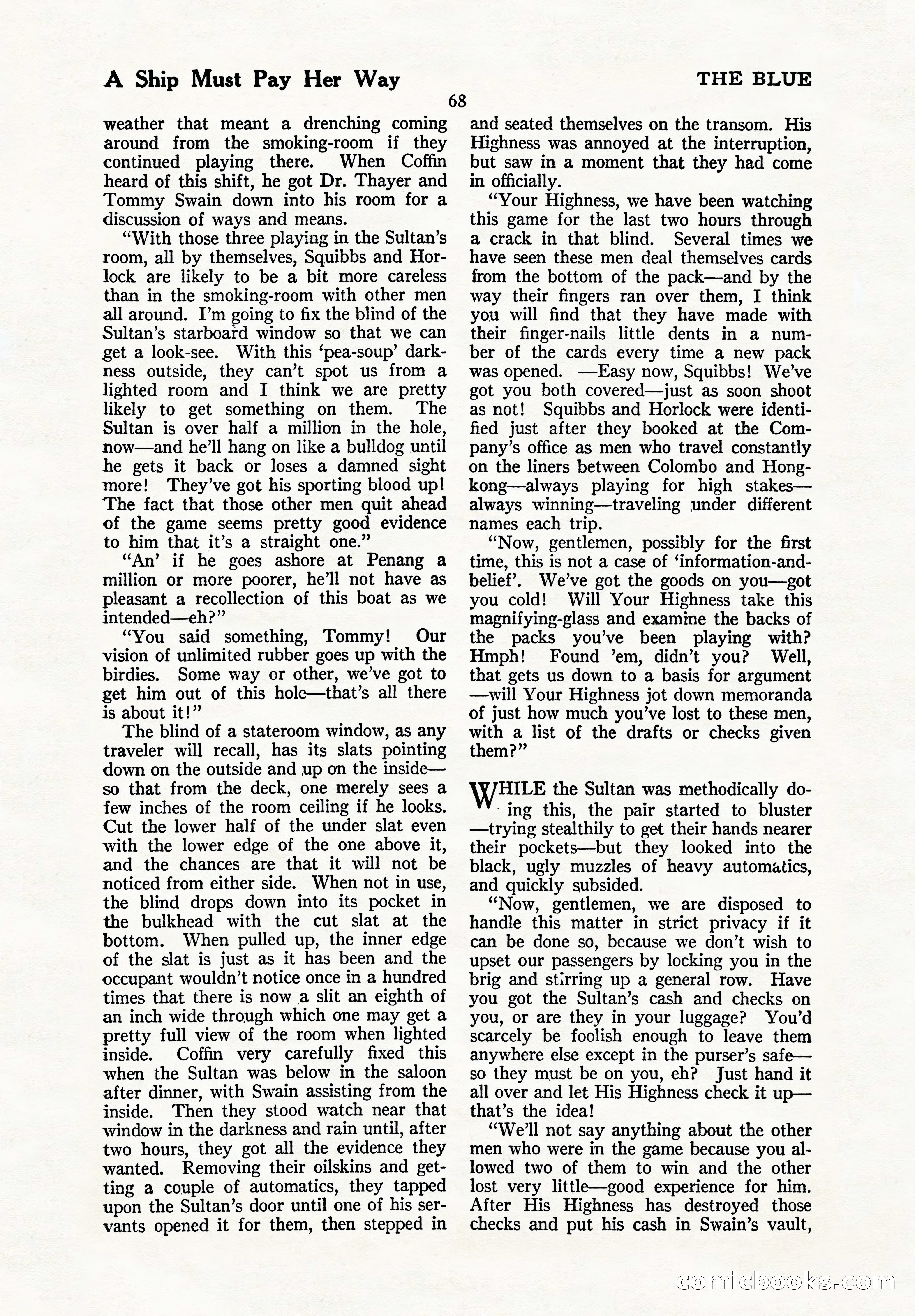 The Illustrated Blue Book Magazine, September 1926 — page 70 of 208