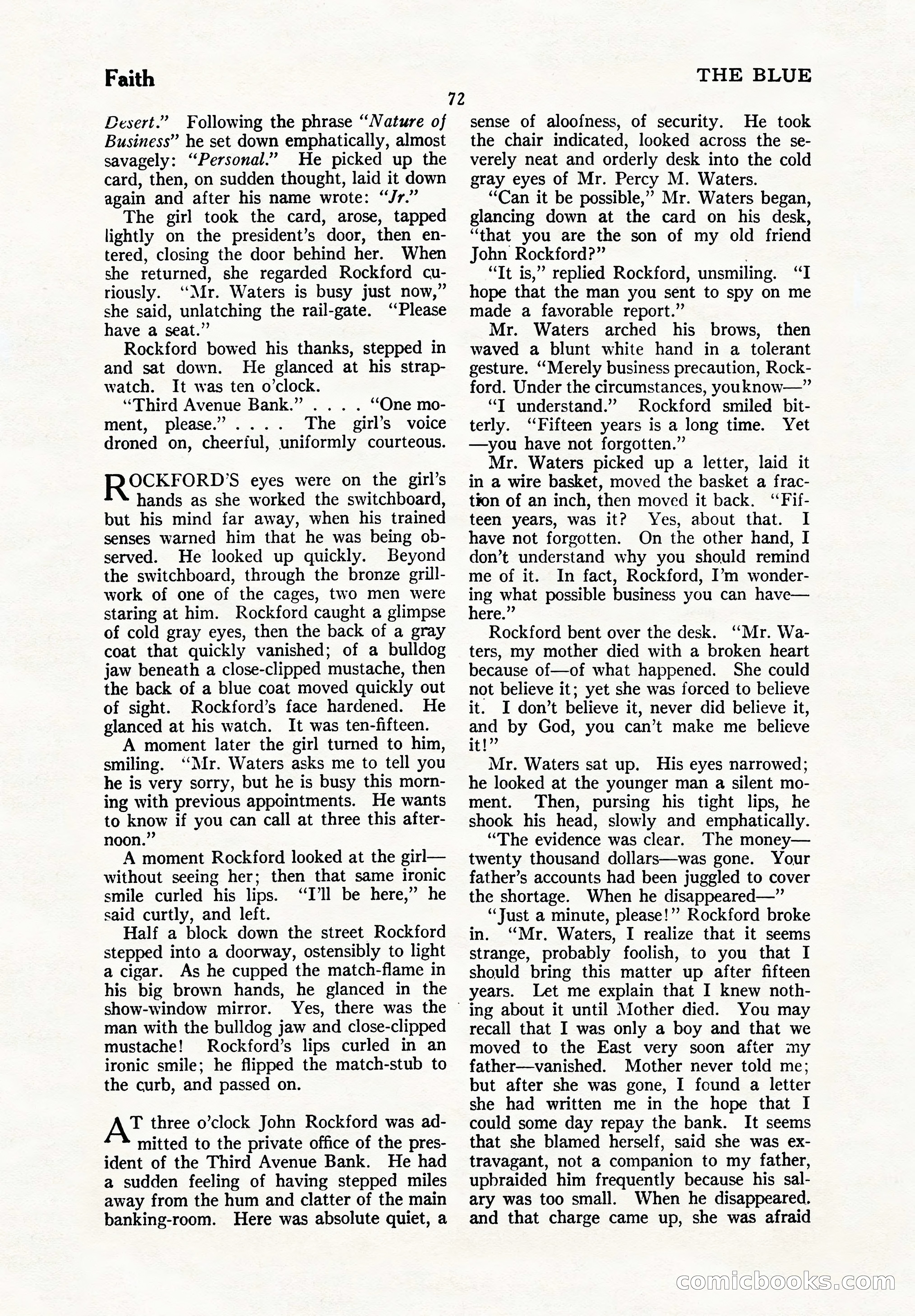 The Illustrated Blue Book Magazine, September 1926 — page 74 of 208