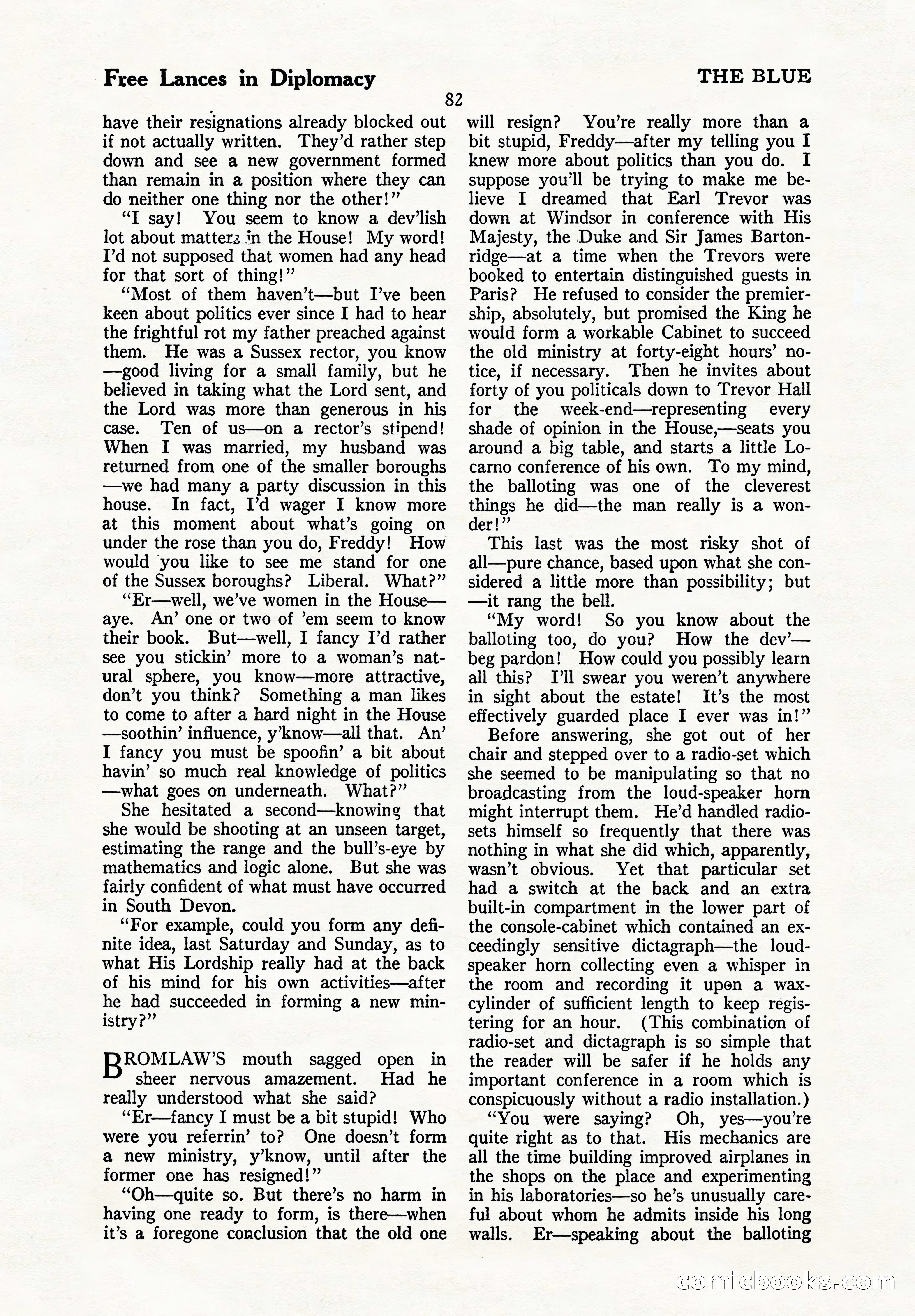 The Illustrated Blue Book Magazine, September 1926 — page 84 of 208