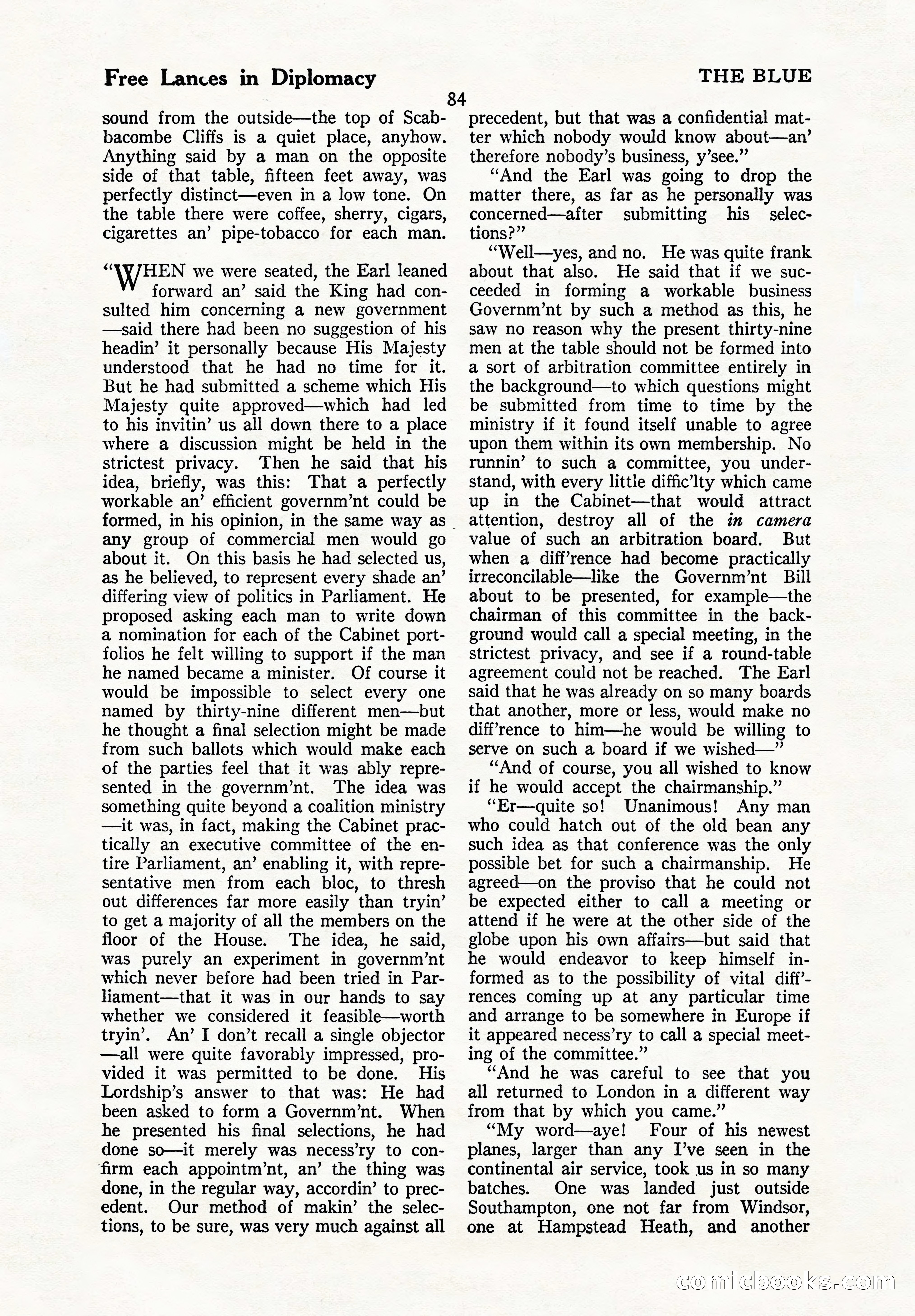 The Illustrated Blue Book Magazine, September 1926 — page 86 of 208