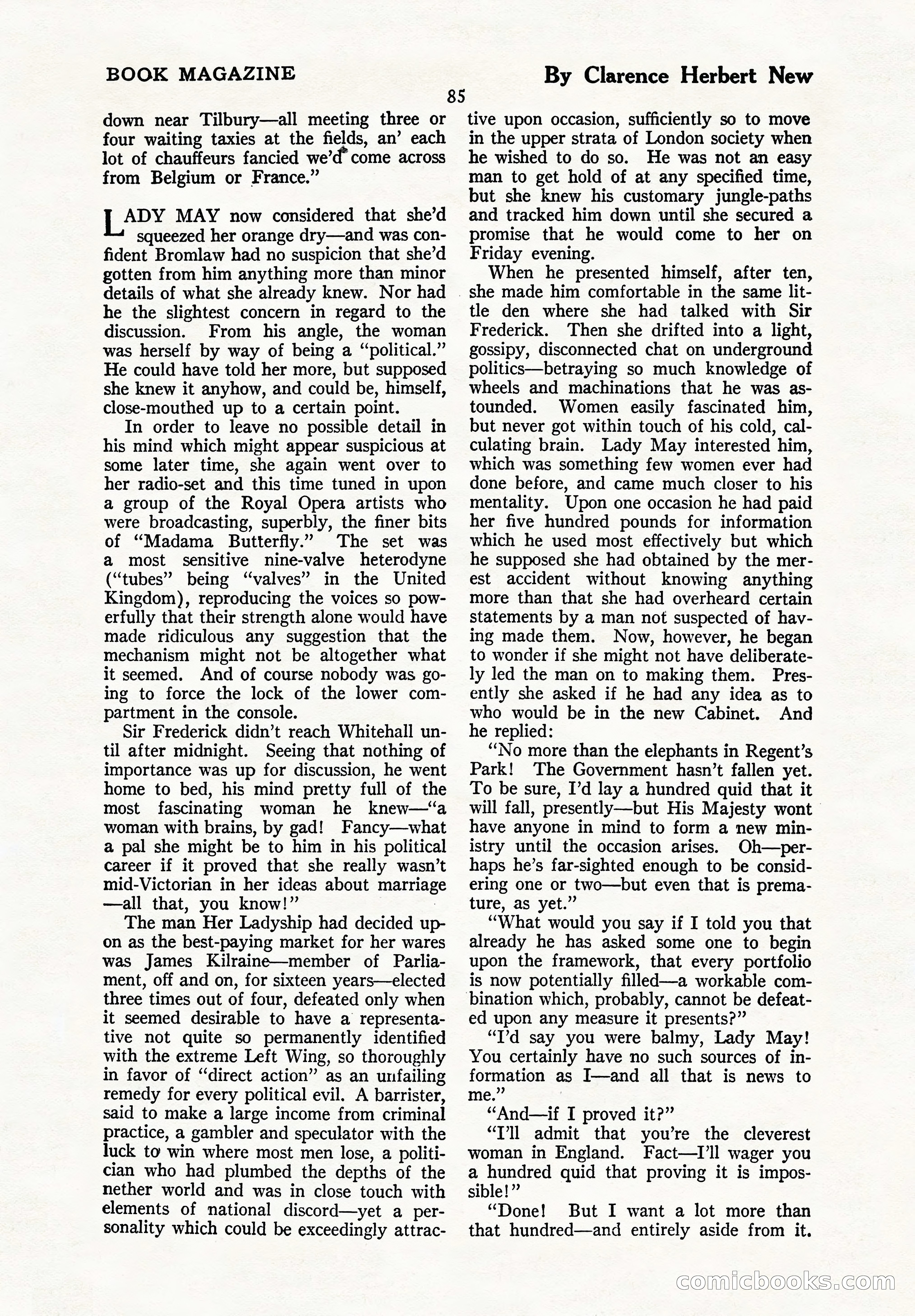 The Illustrated Blue Book Magazine, September 1926 — page 87 of 208