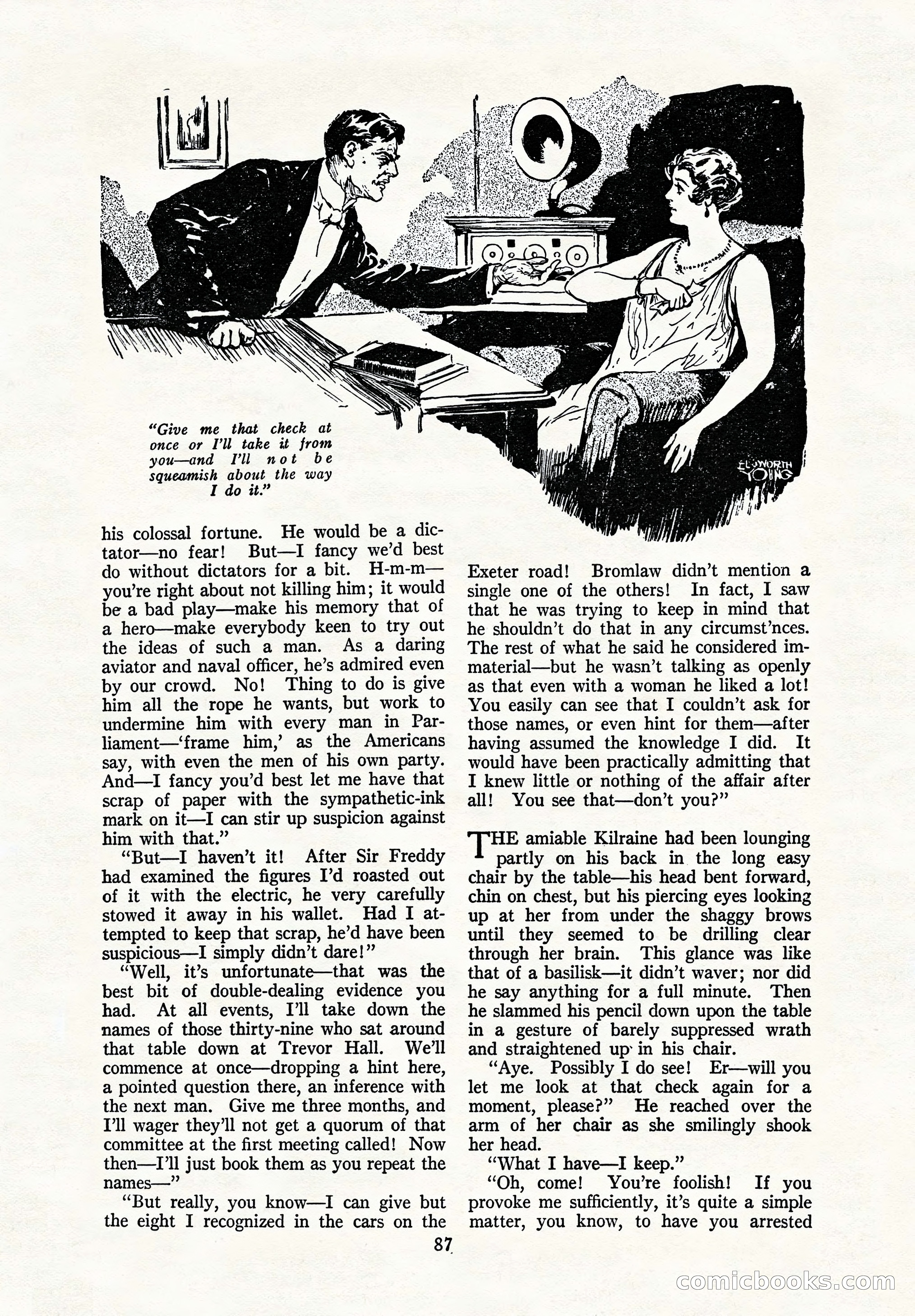 The Illustrated Blue Book Magazine, September 1926 — page 89 of 208