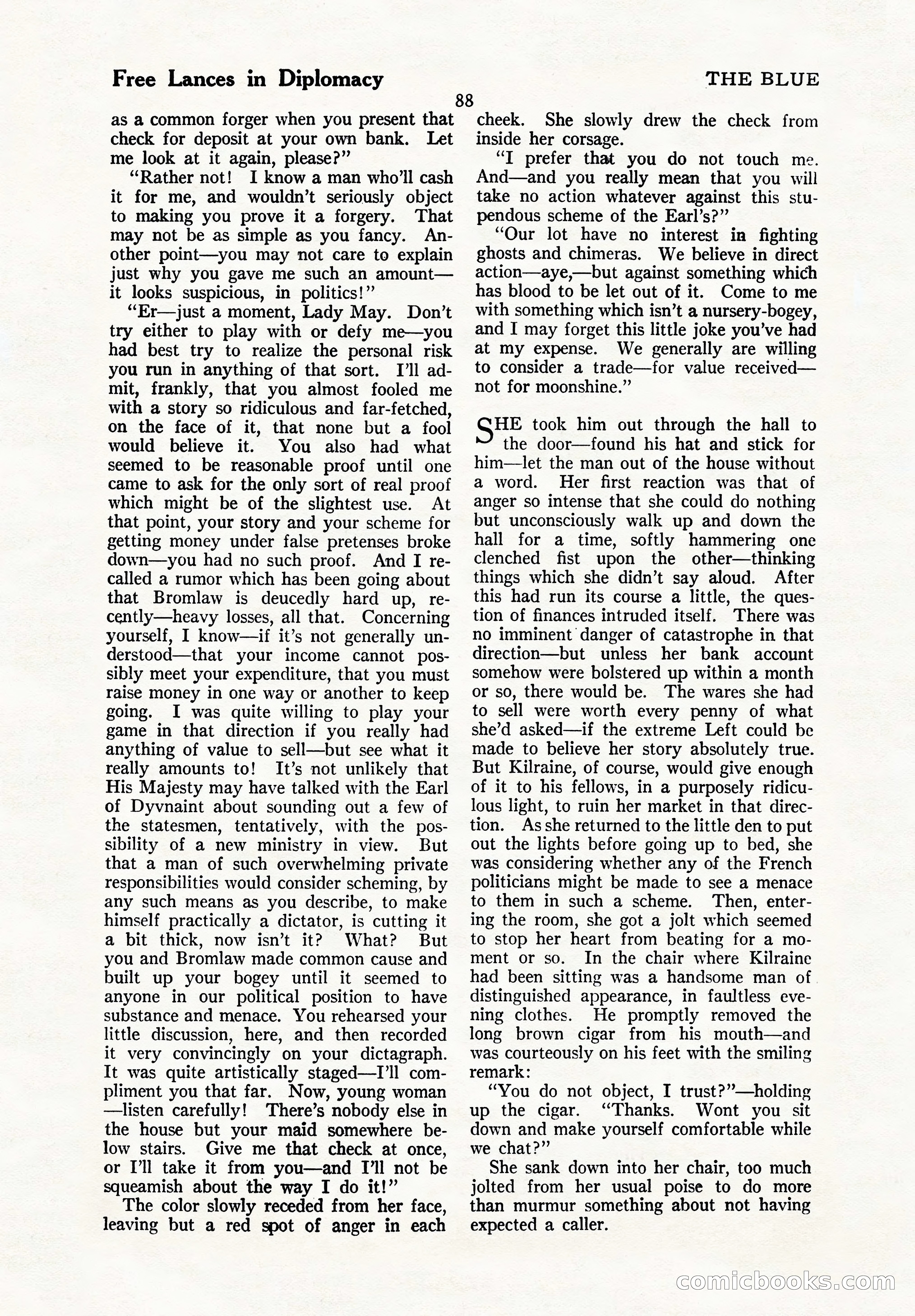 The Illustrated Blue Book Magazine, September 1926 — page 90 of 208