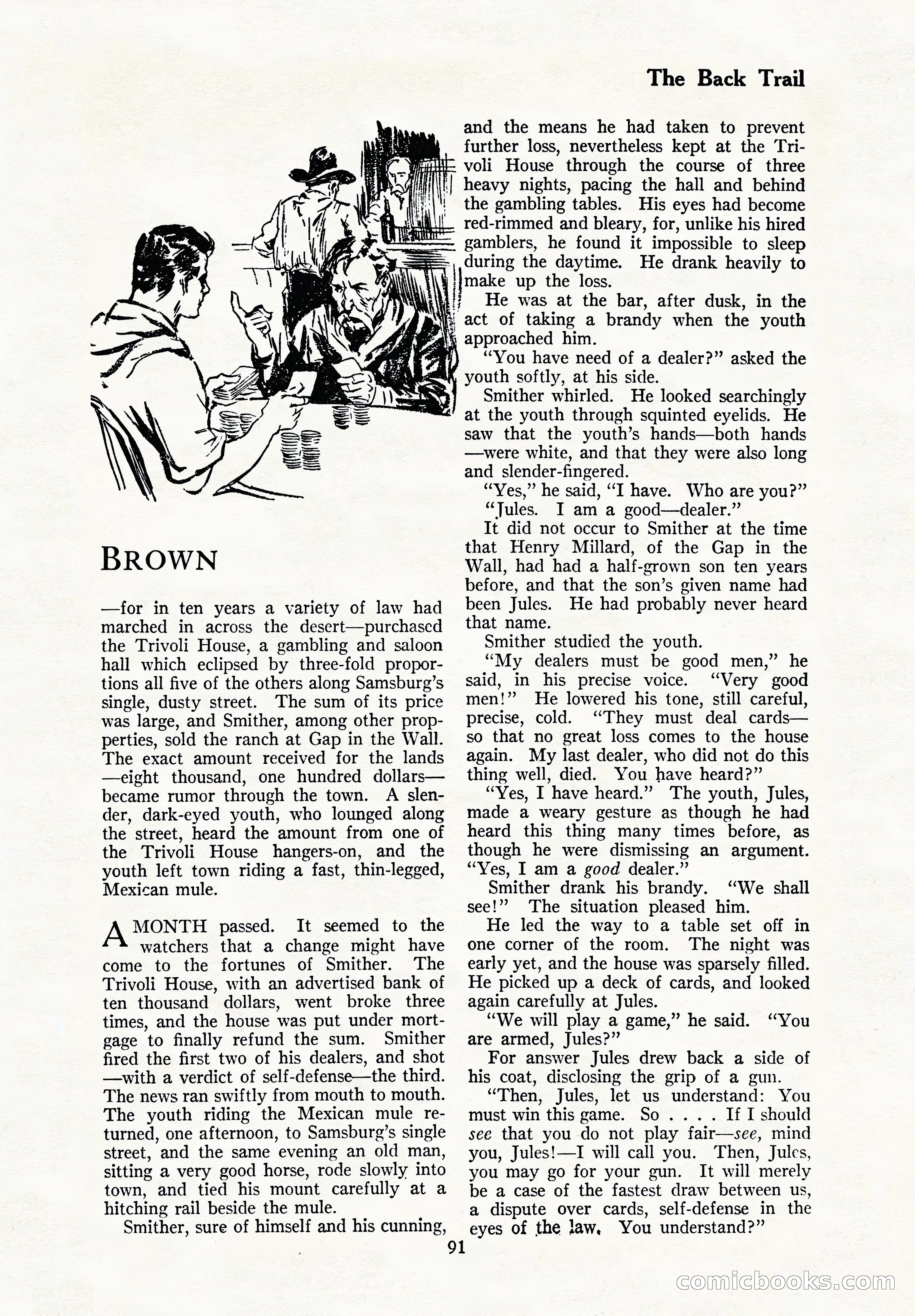 The Illustrated Blue Book Magazine, September 1926 — page 93 of 208