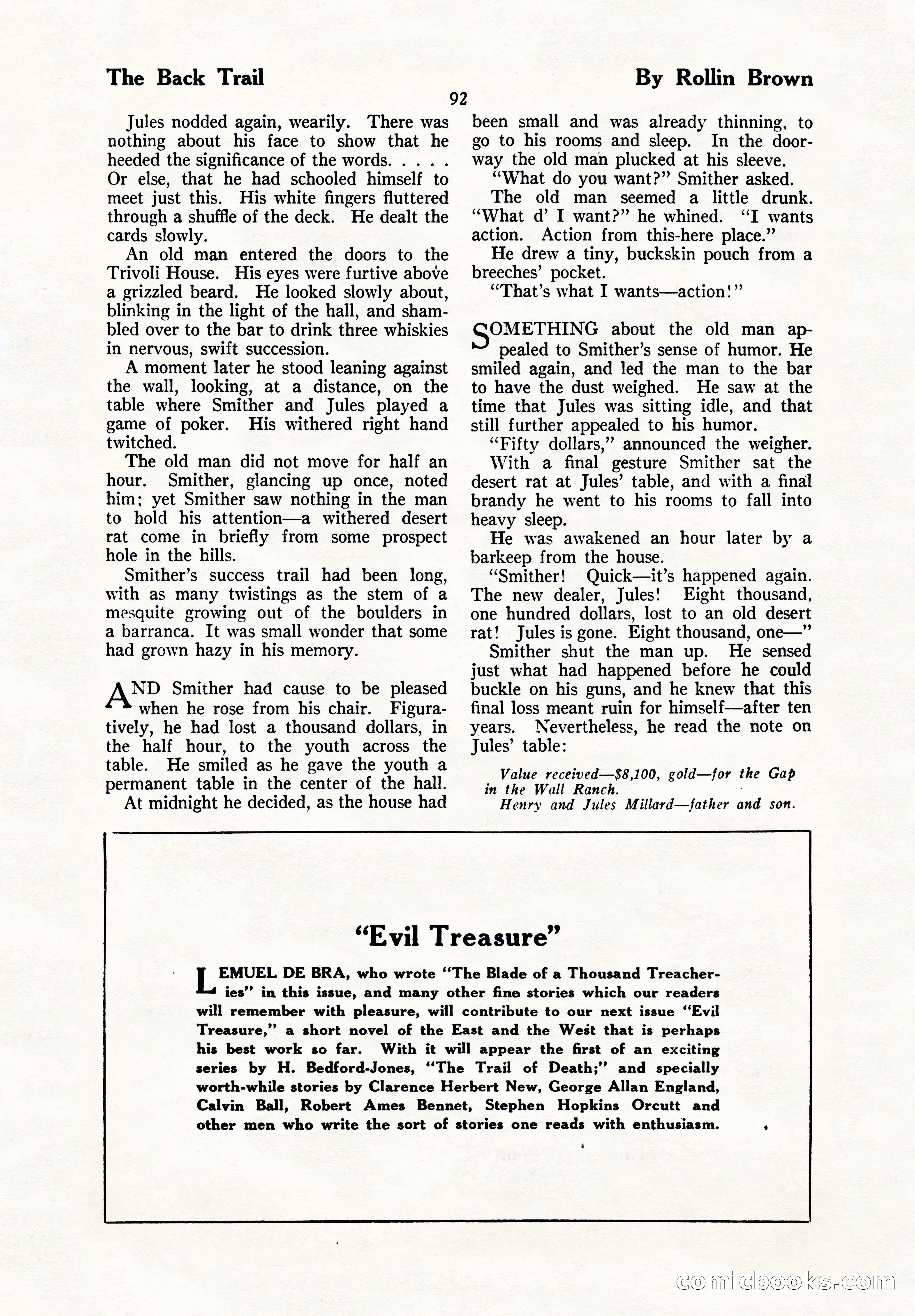 The Illustrated Blue Book Magazine, September 1926 — page 94 of 208