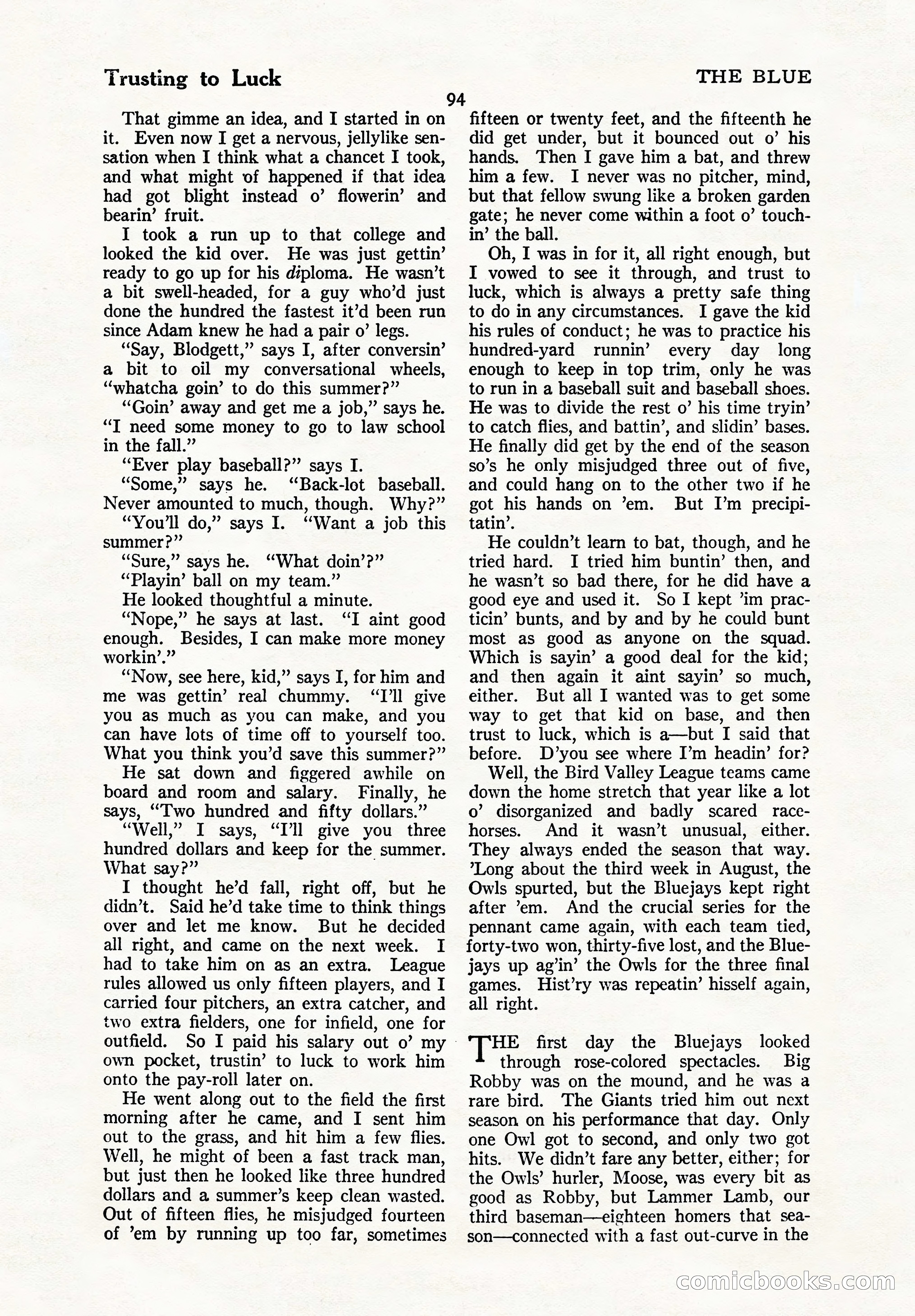The Illustrated Blue Book Magazine, September 1926 — page 96 of 208