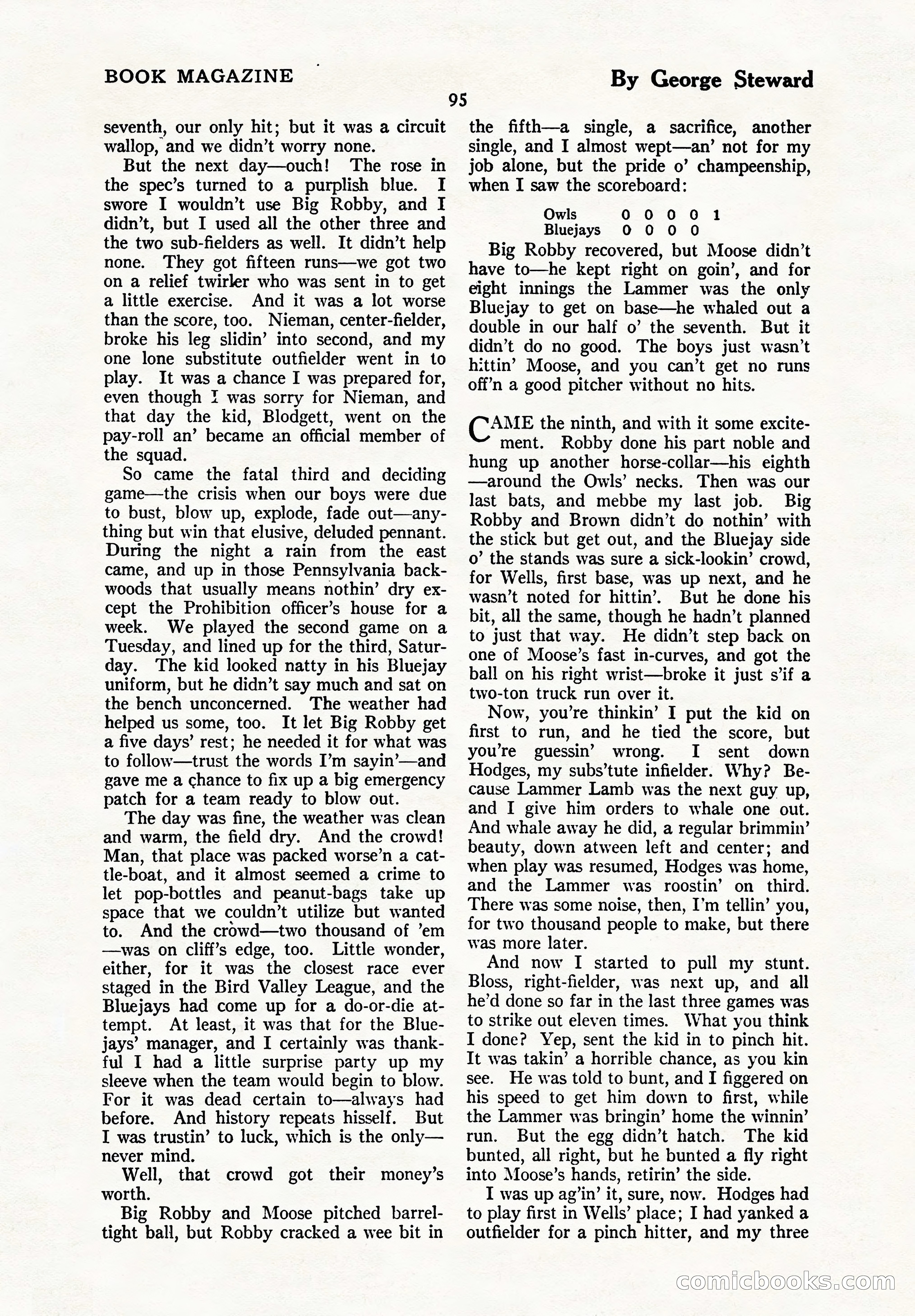 The Illustrated Blue Book Magazine, September 1926 — page 97 of 208